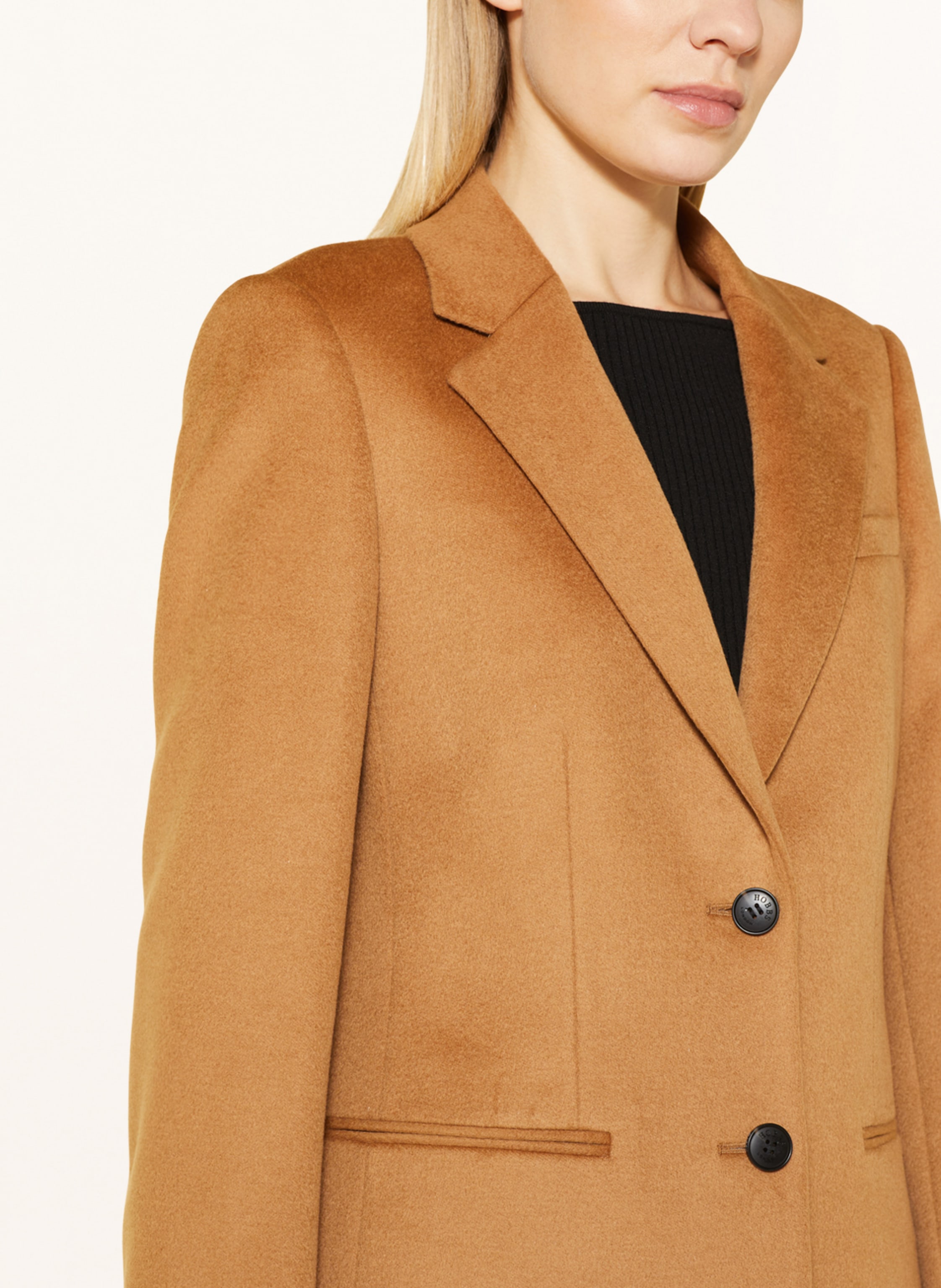 Thumbnail - Hobbs Wollmantel Tilda braun