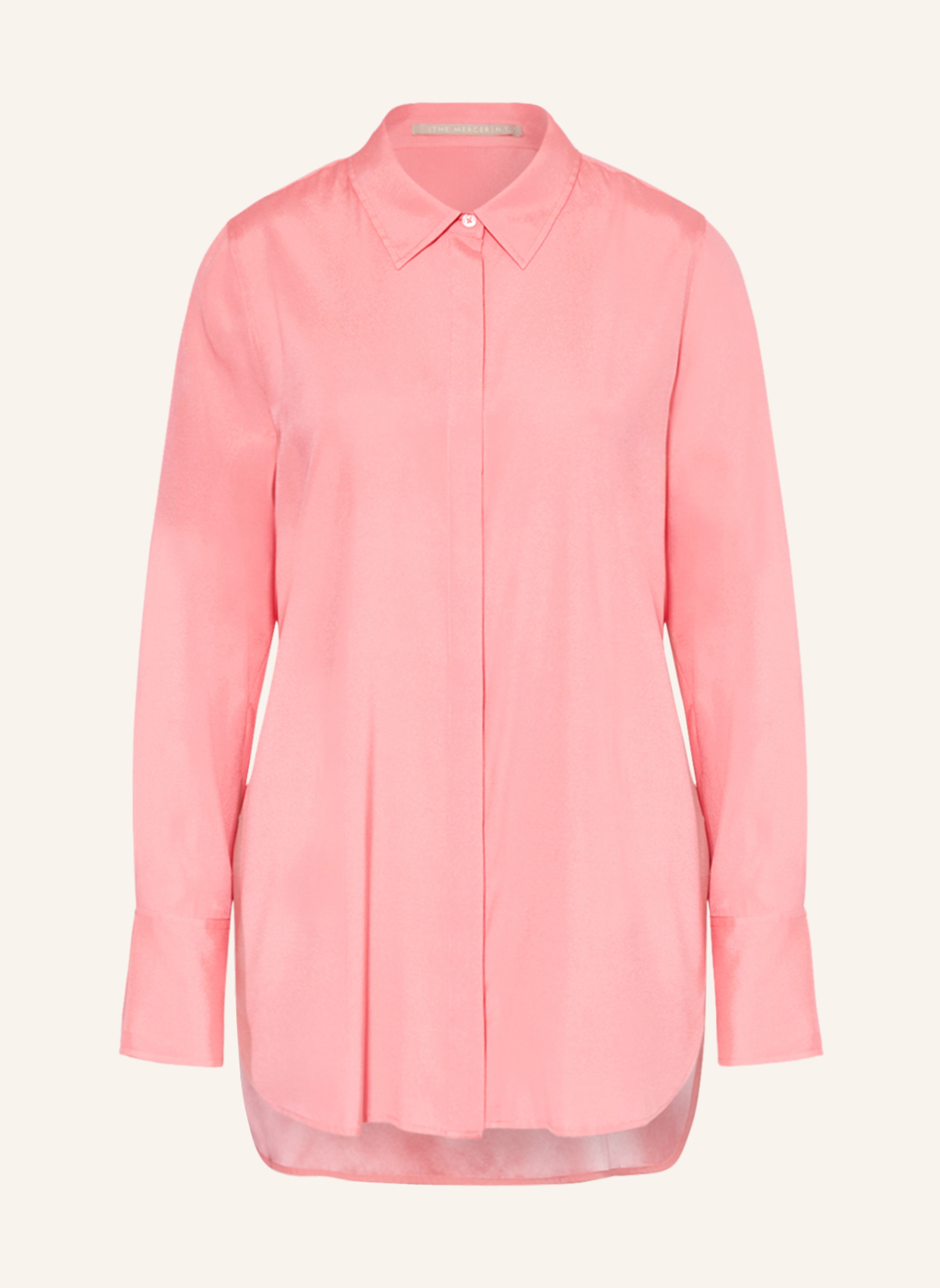 THE MERCER N.Y. Shirt blouse in silk in pink