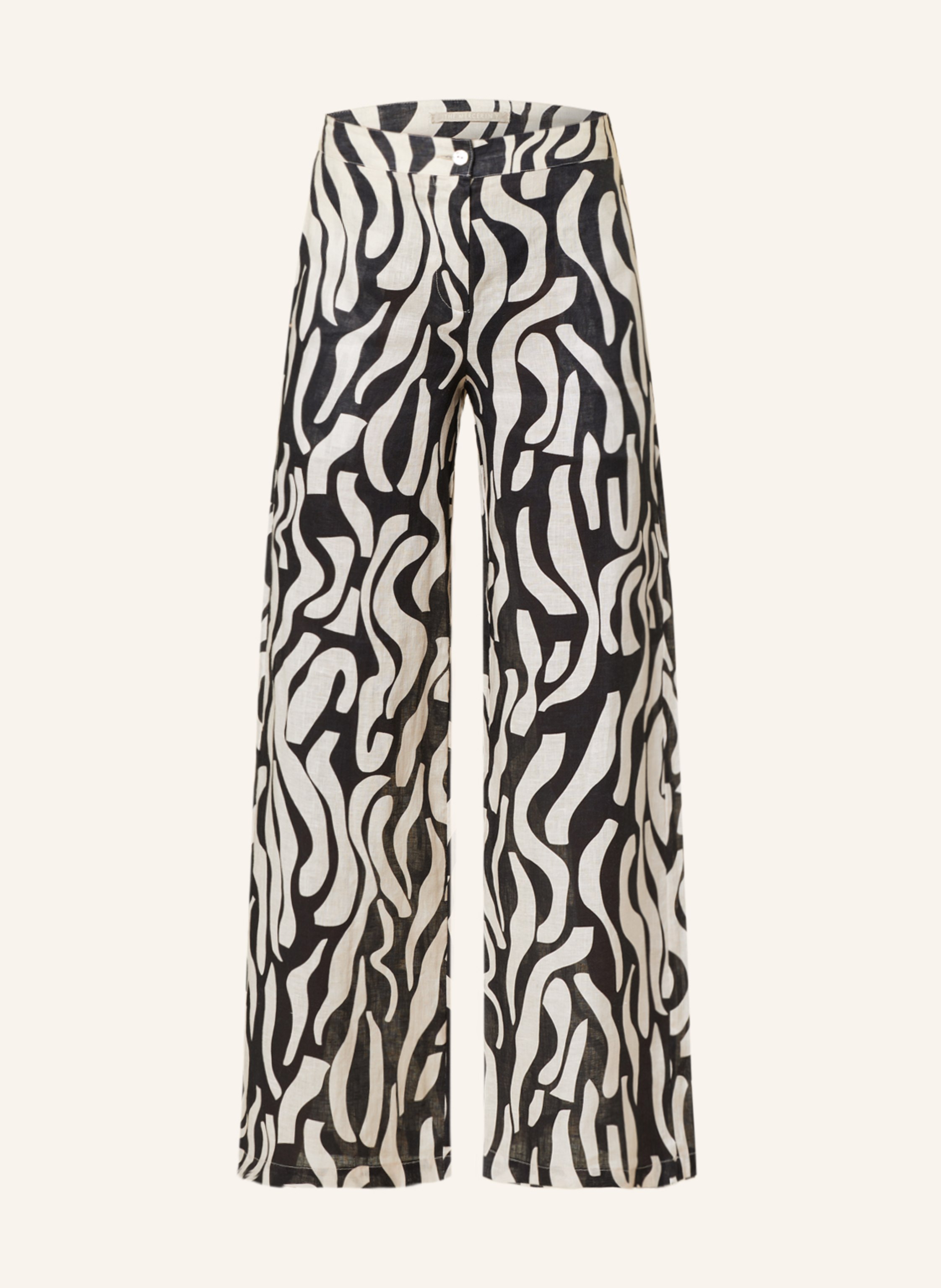 Alessa Wide Leg Pants | Stripes Taupe Alessa Wide Leg Pants | Stripes Taupe