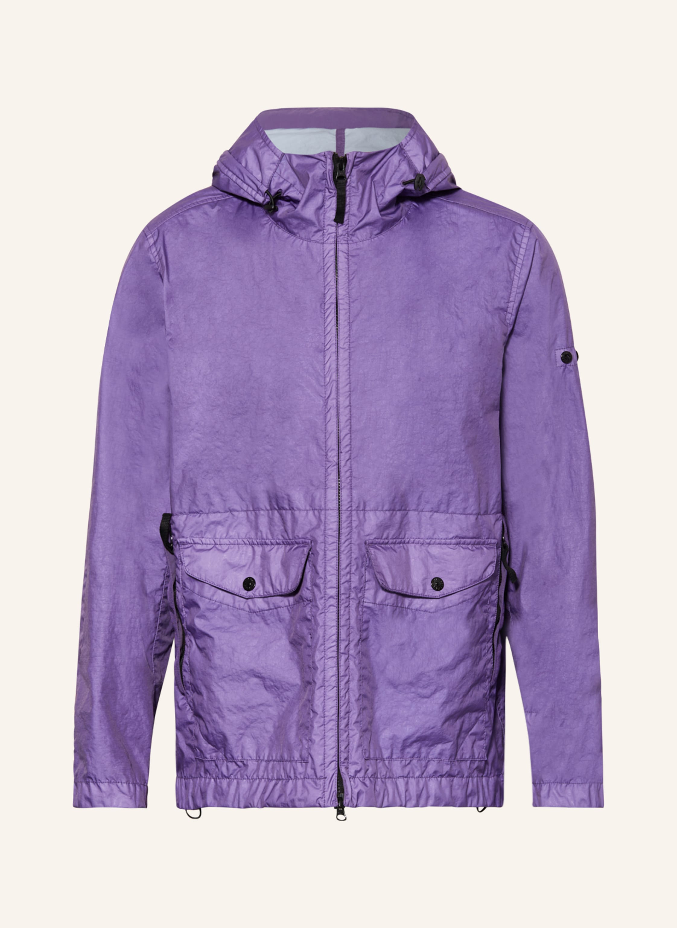 STONE ISLAND Jacket in purple