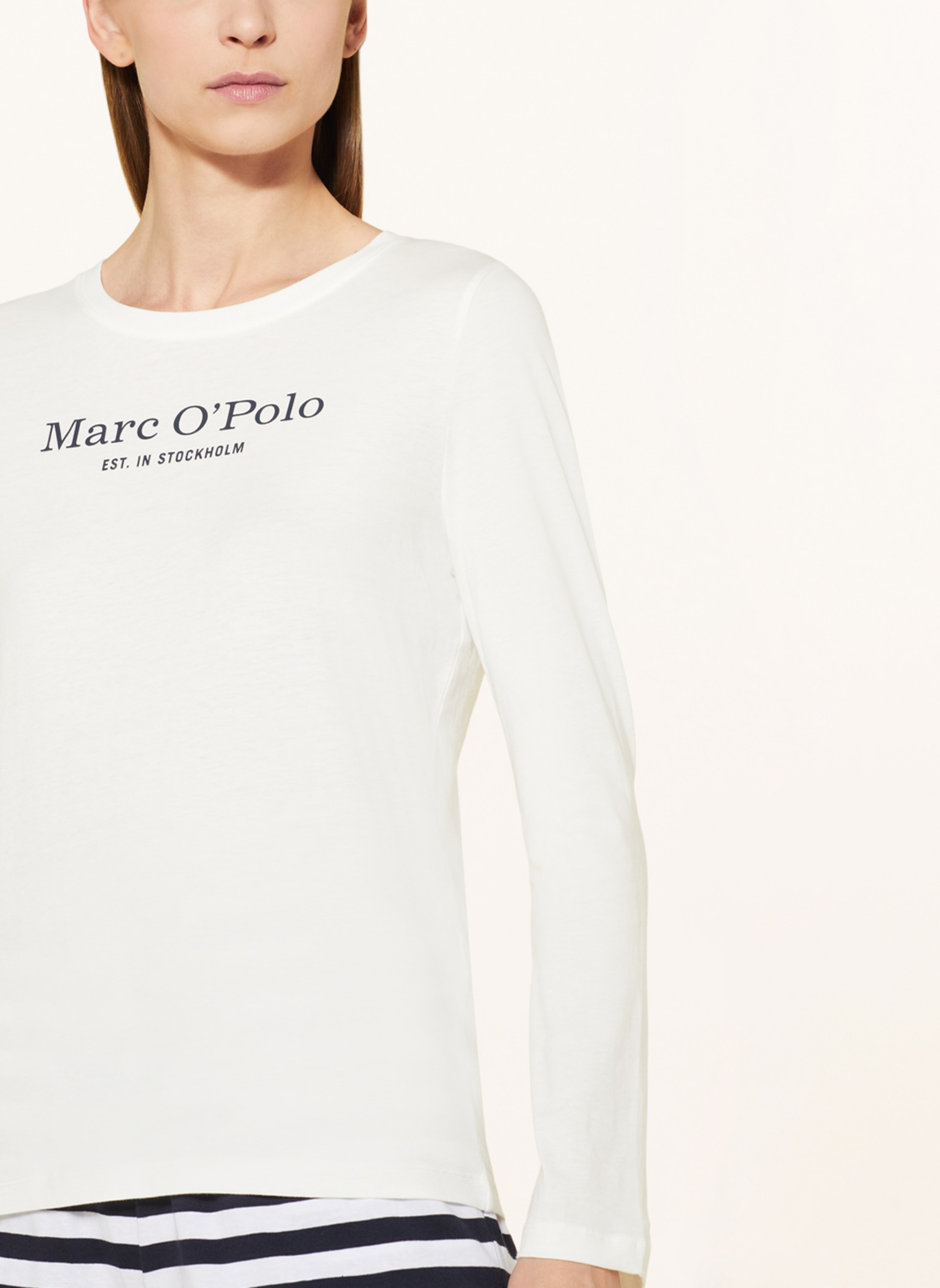 Thumbnail - Marc O'polo Schlafshirt weiss