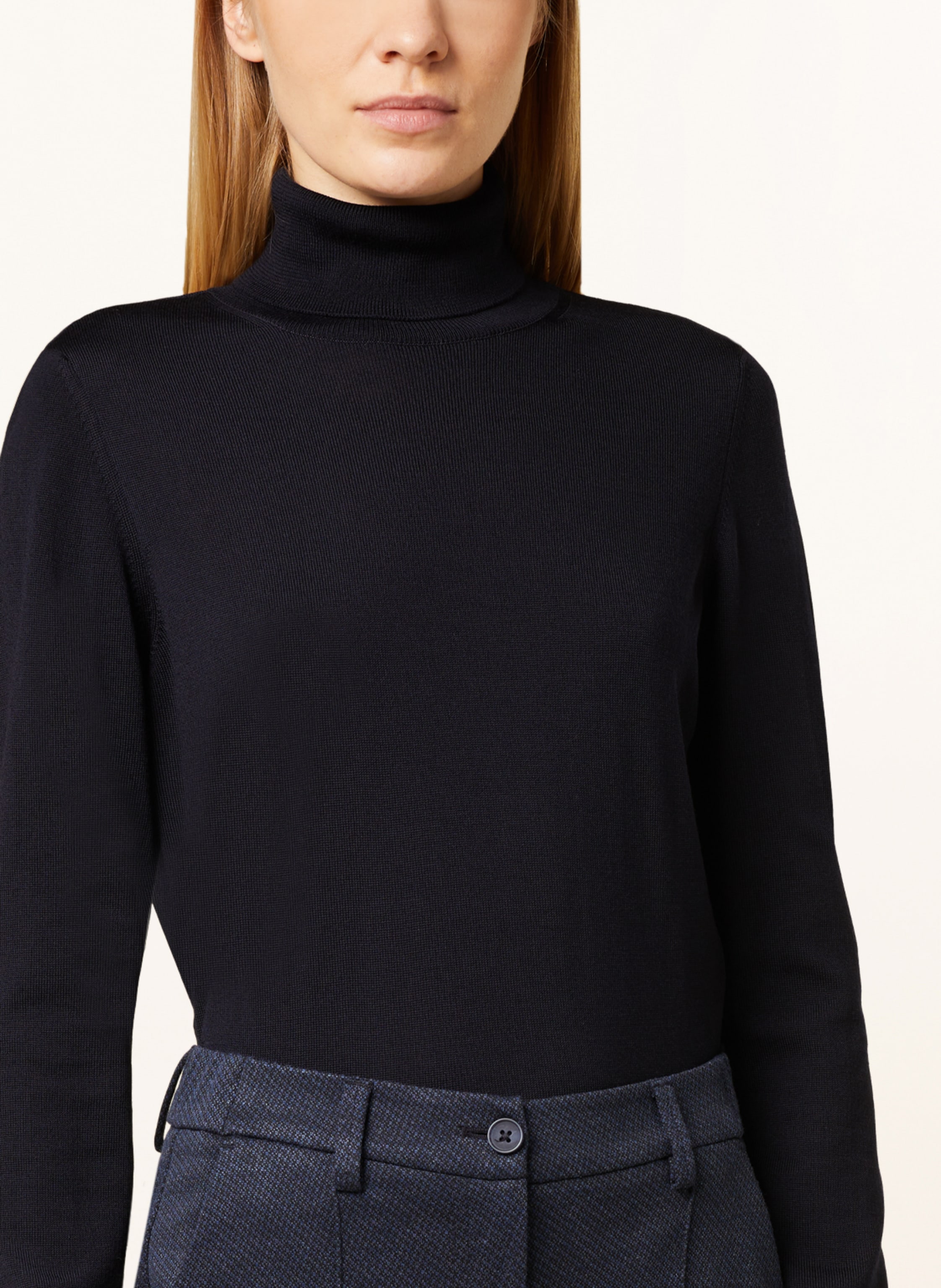 Thumbnail - Maerz Muenchen Rollkragenpullover blau