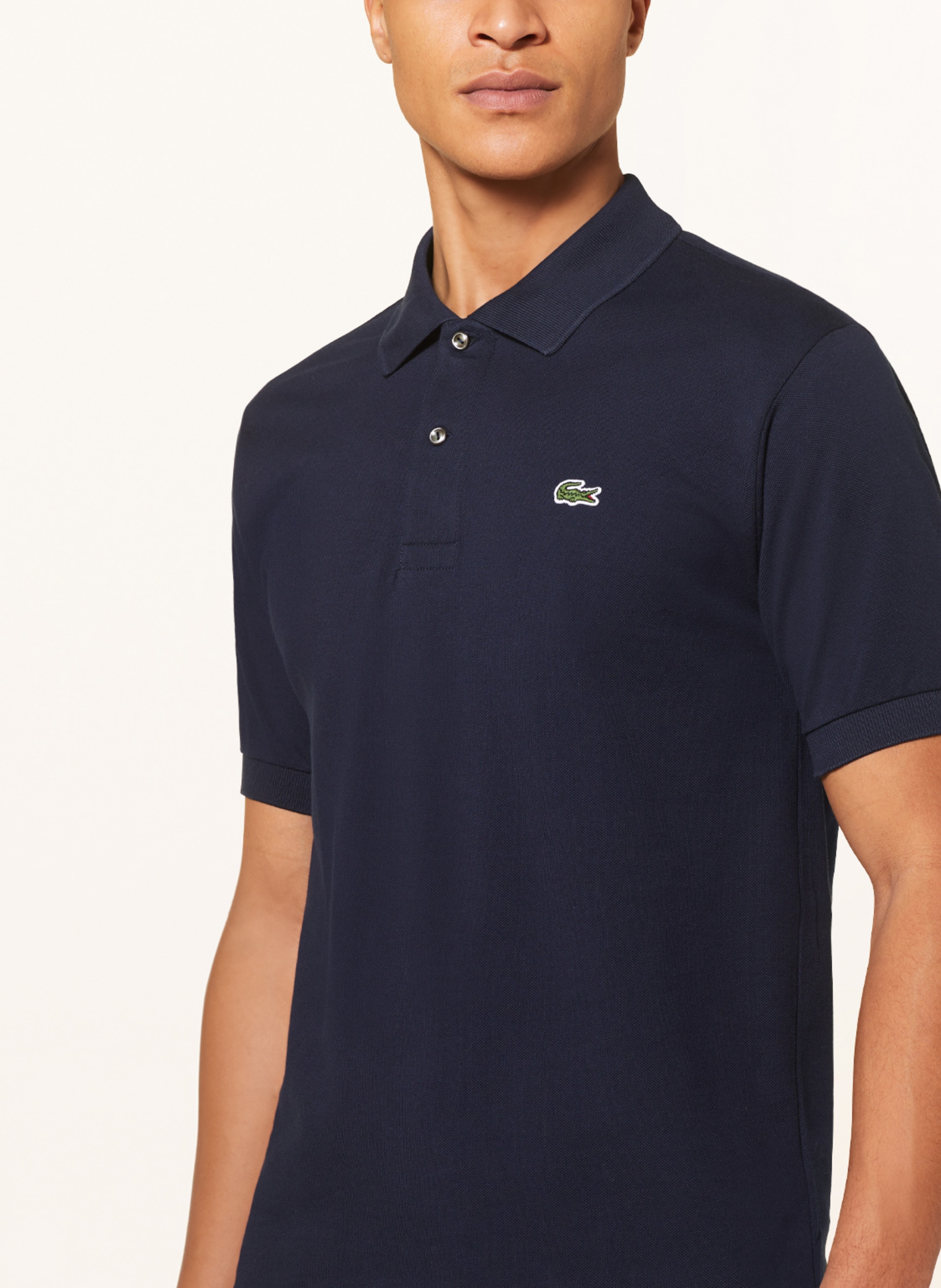 Thumbnail - Lacoste Piqué-Poloshirt Classic Fit blau