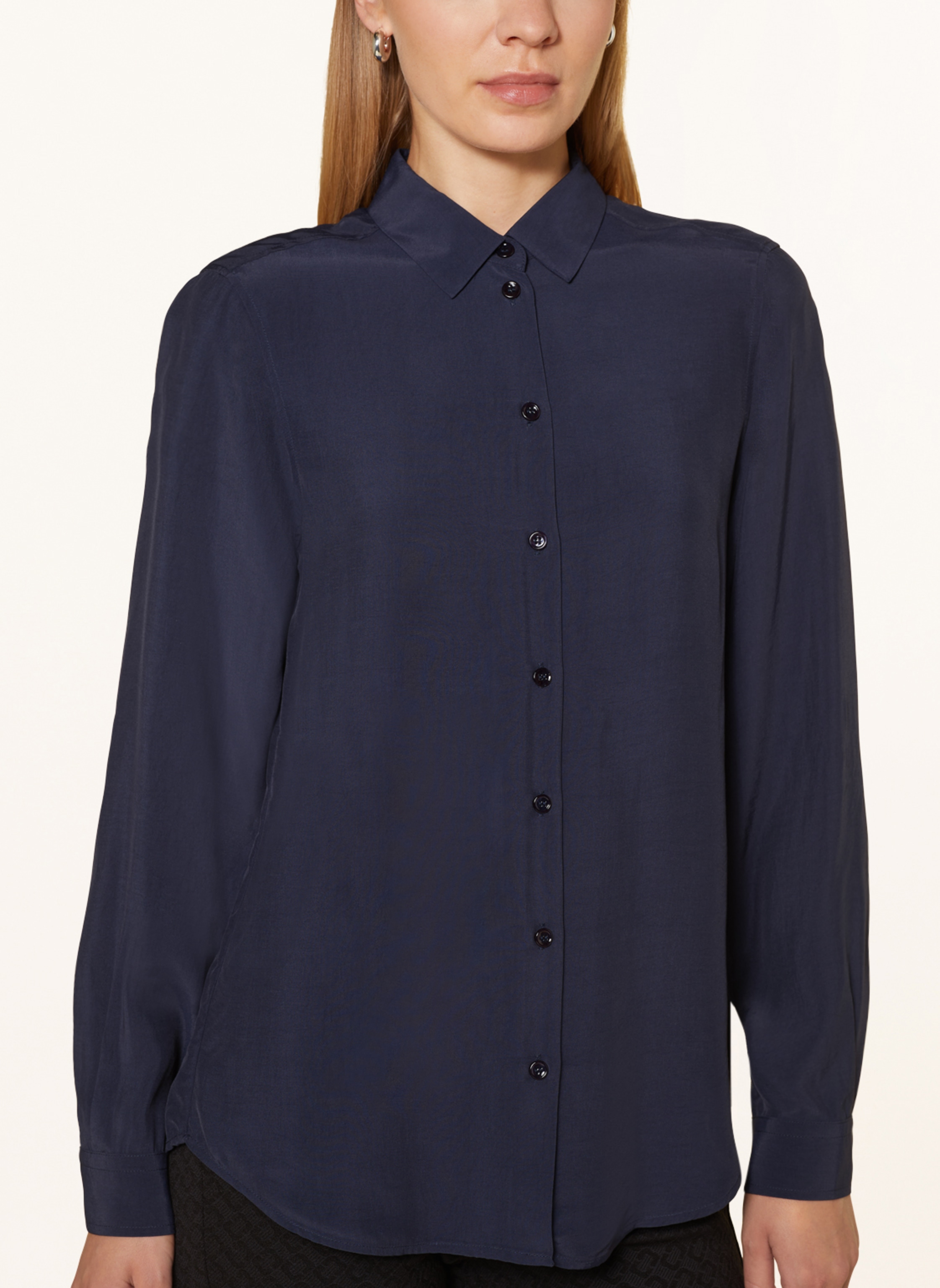 Seidensticker Hemdbluse blau – Bild 2