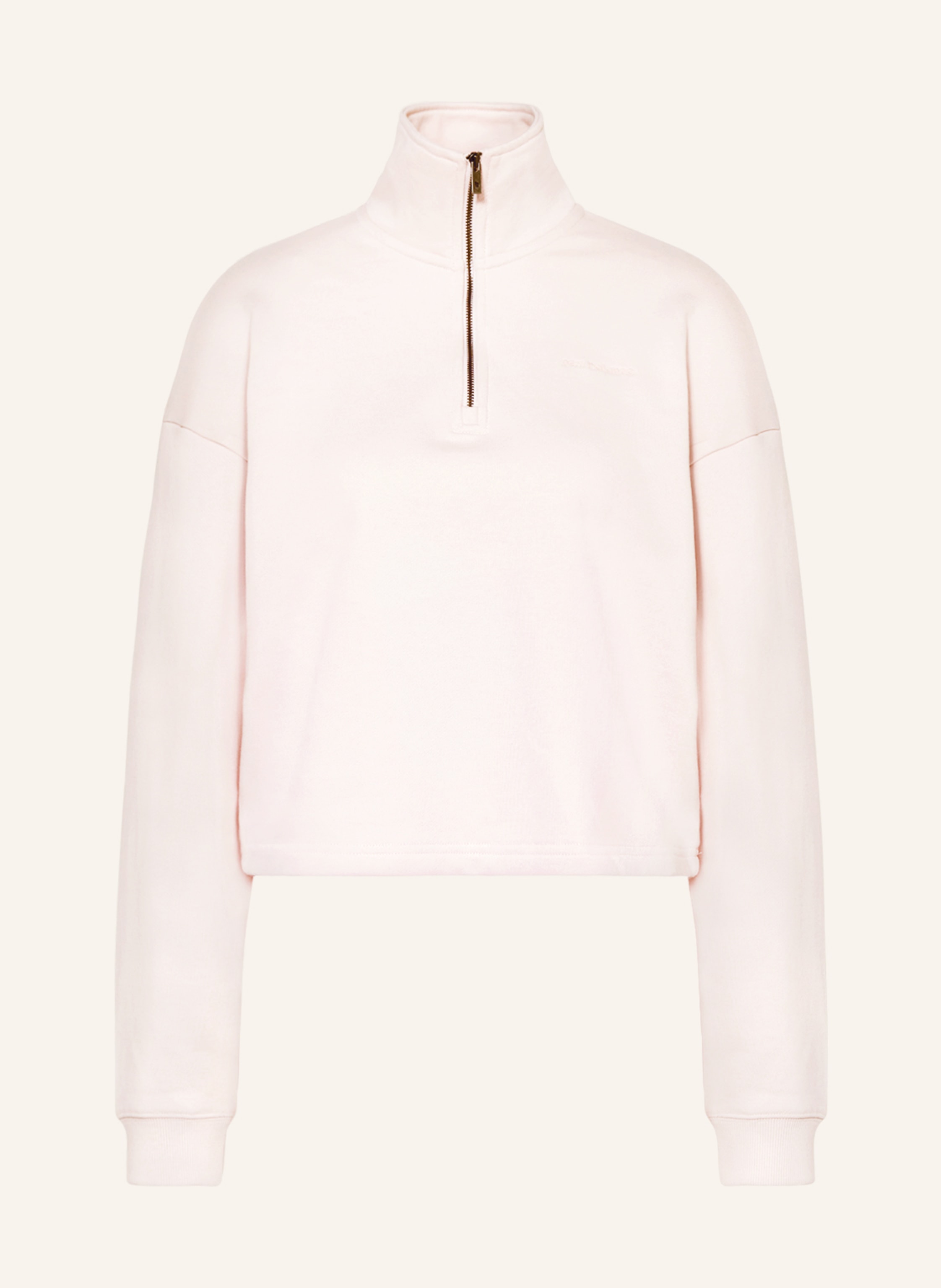 Pink half zip shop sweater