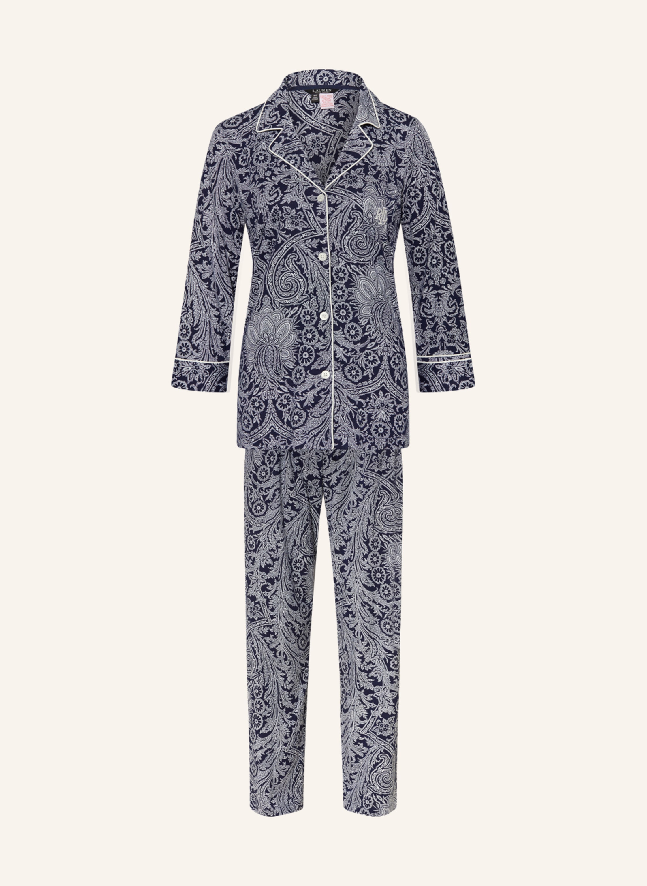 Ralph lauren silk pajamas deals