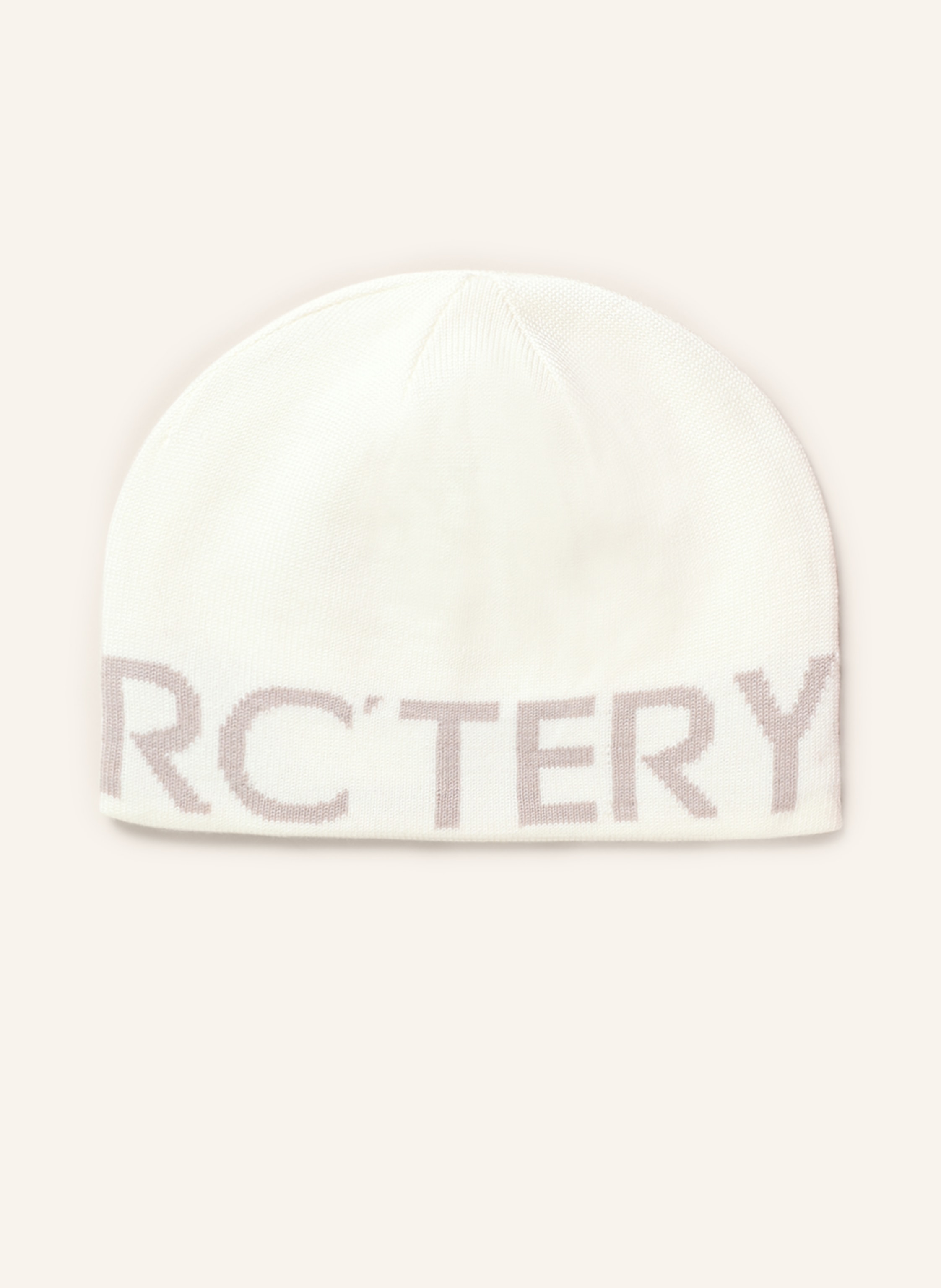 ARC'TERYX Hat WORD HEAD TOQUE in cream