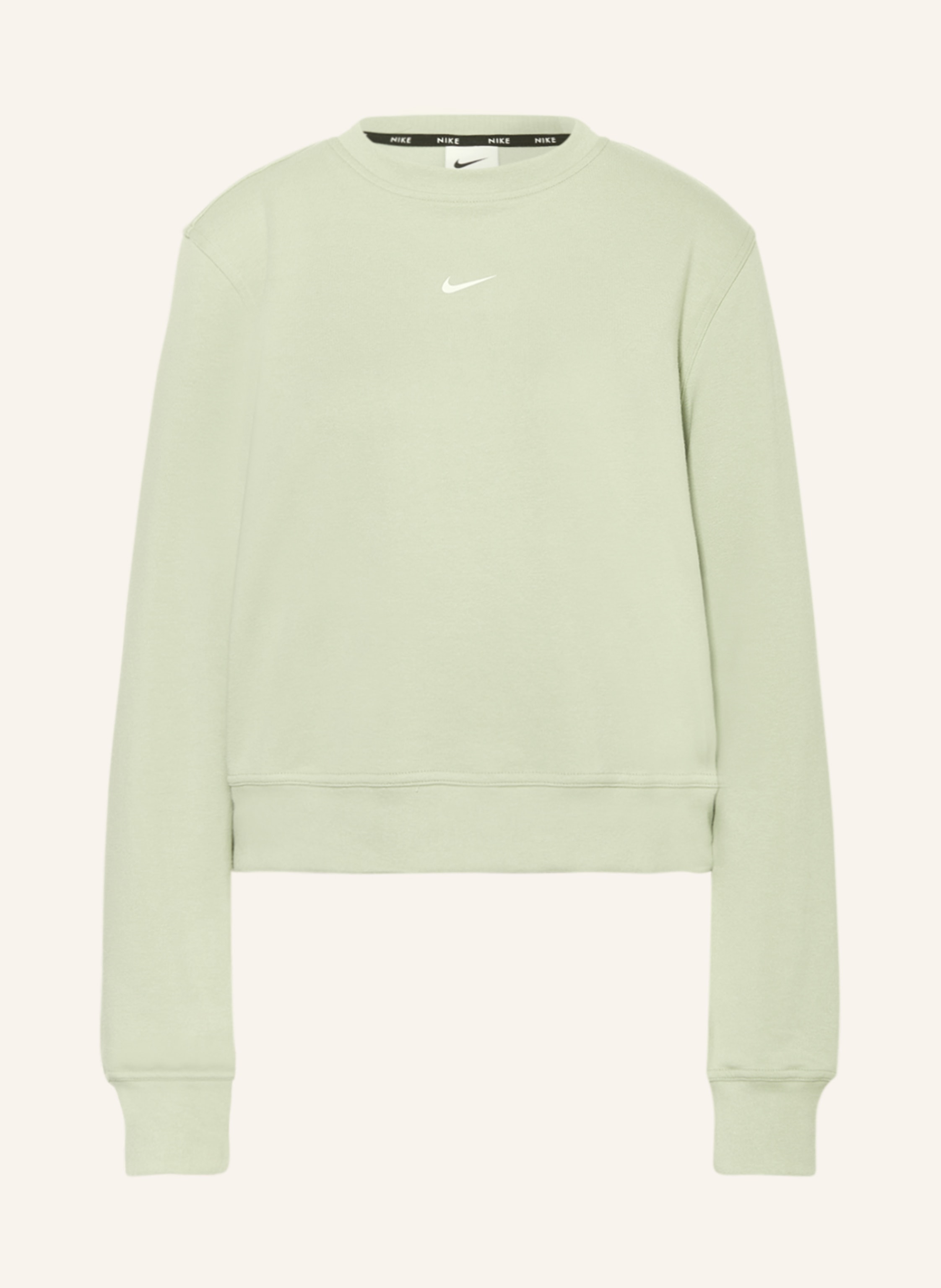 Nike Sweatshirt DRI FIT ONE in light green