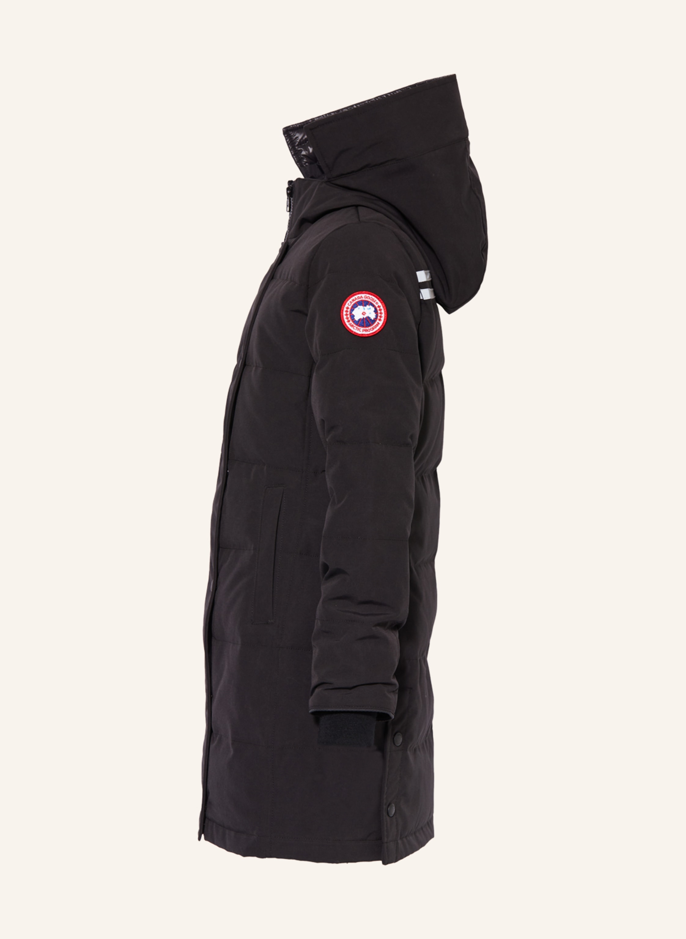 Thumbnail - Canada Goose Daunenparka Youth Juniper schwarz