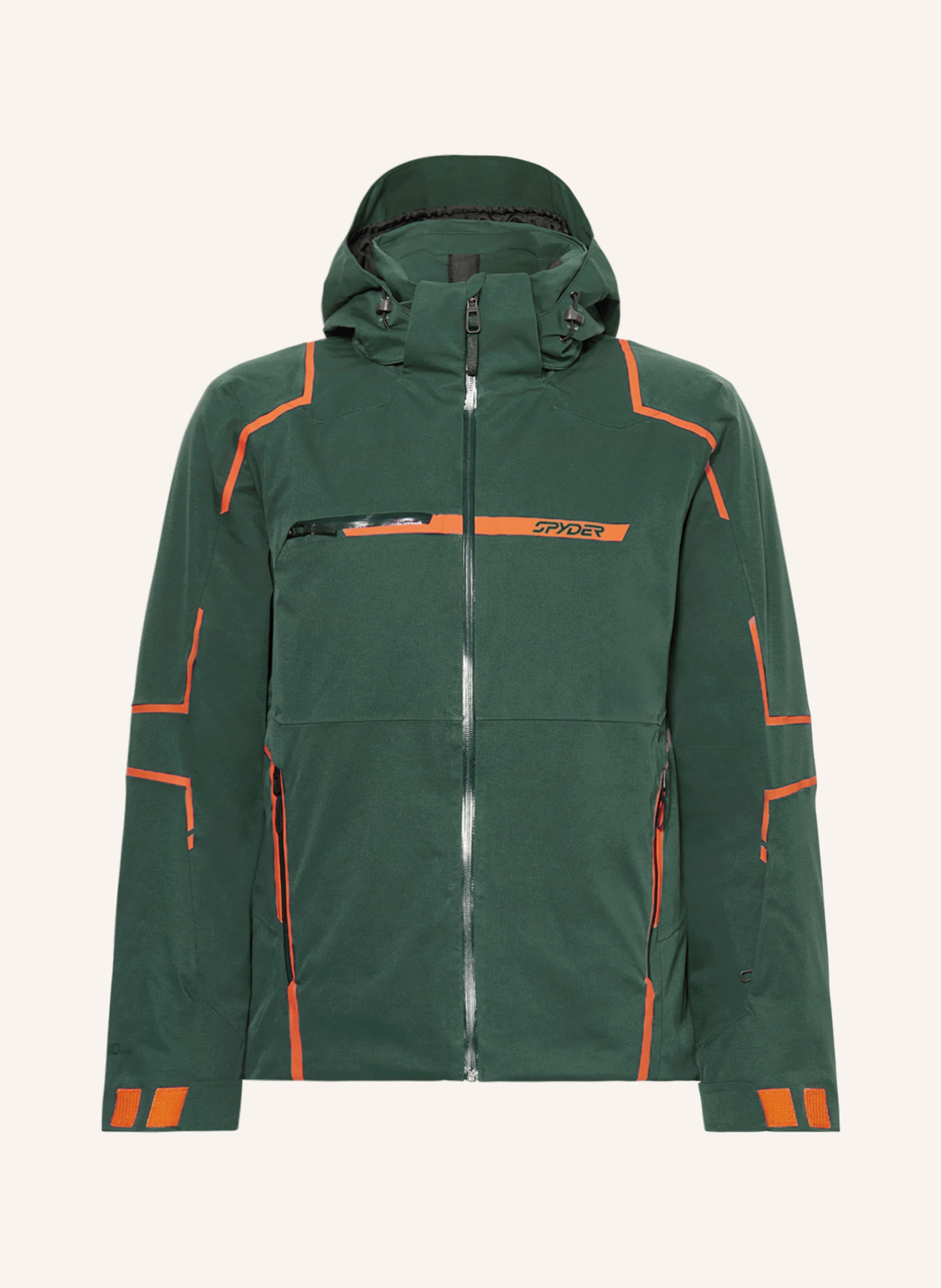 Green spyder deals jacket
