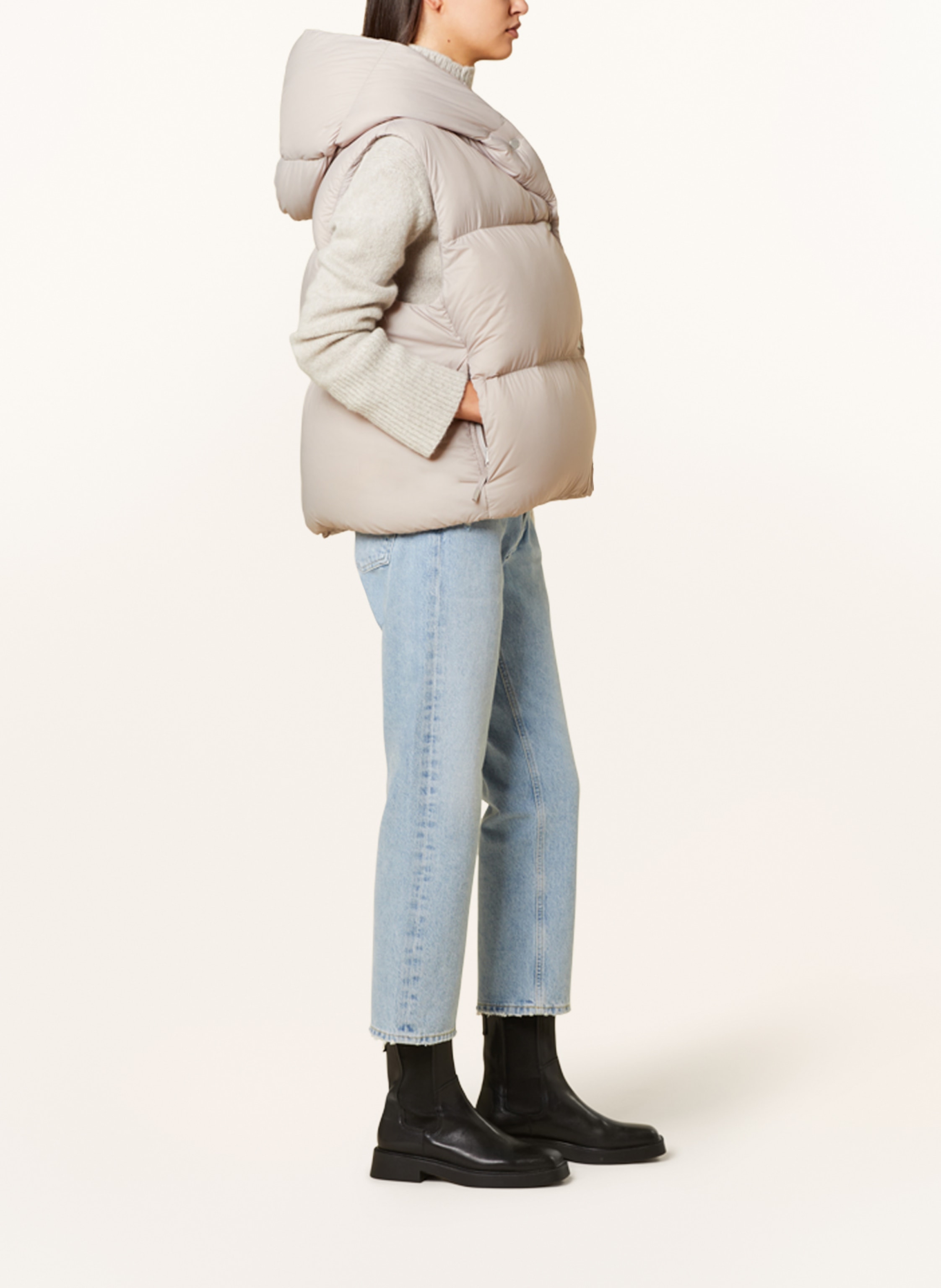 Thumbnail - Canada Goose Daunenweste Rhoda beige