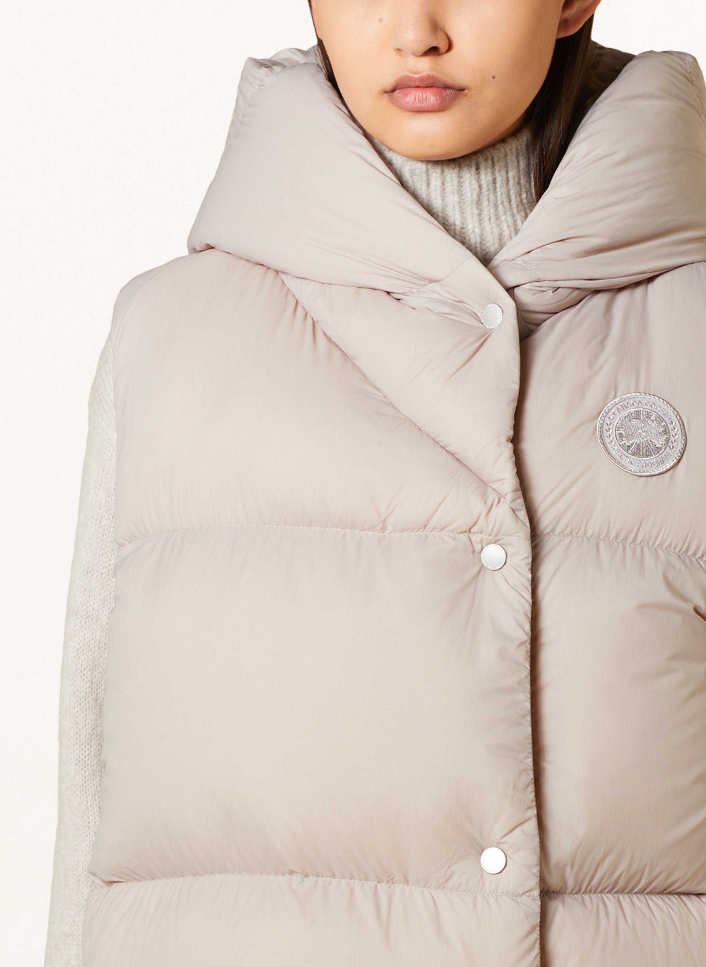 Thumbnail - Canada Goose Daunenweste Rhoda beige