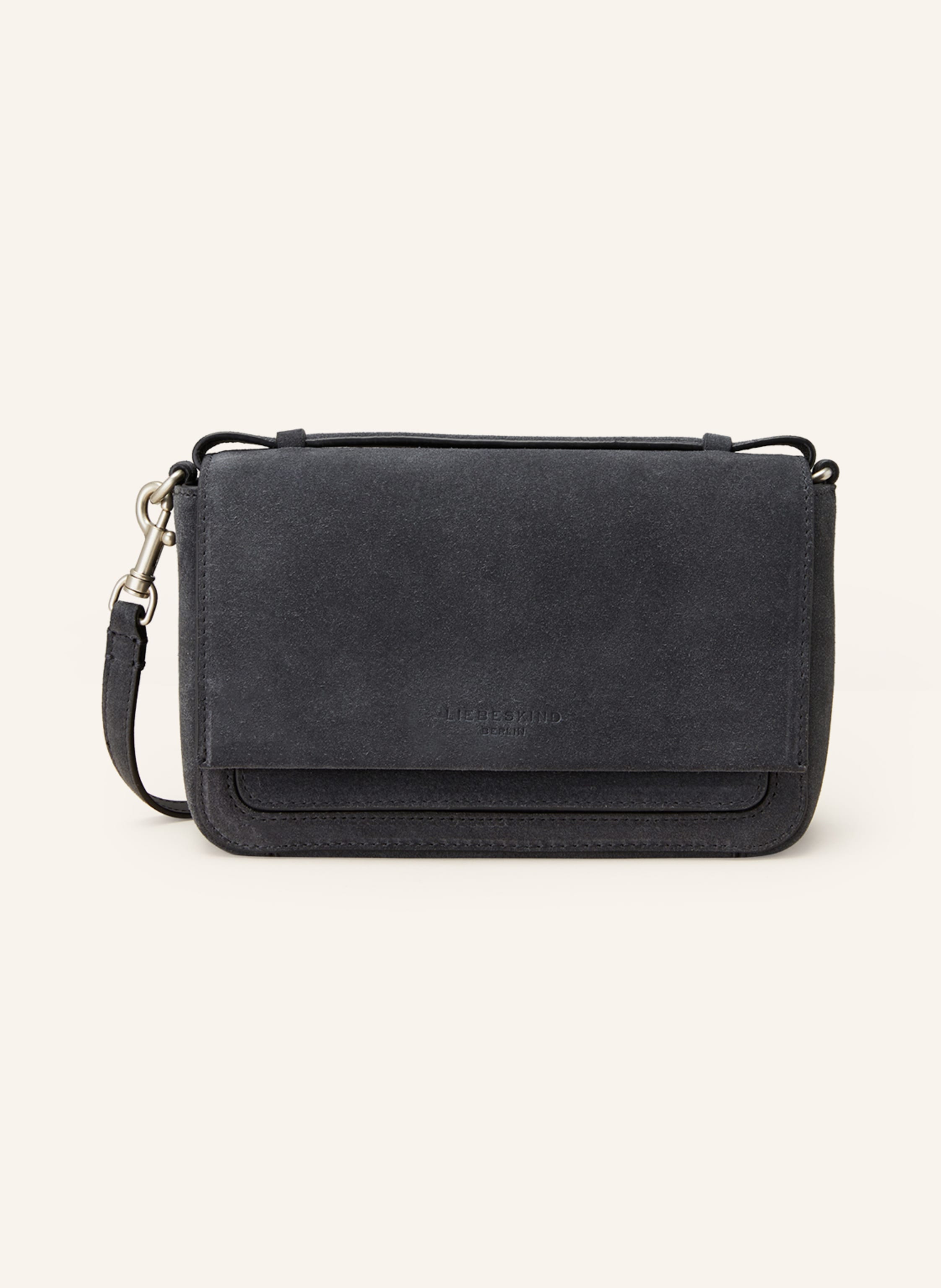 LIEBESKIND Crossbody bag LEA SMALL in dark gray black
