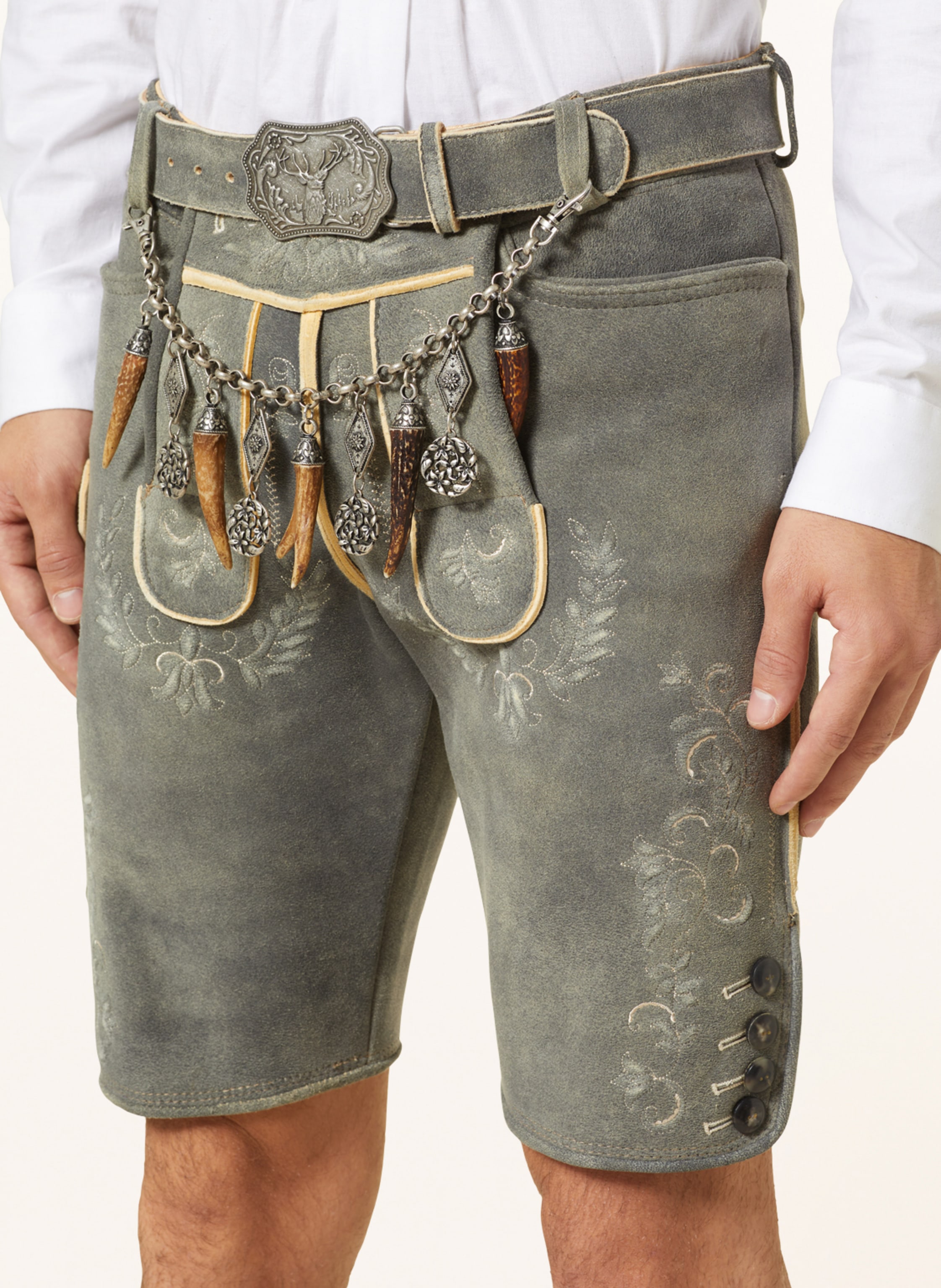 Thumbnail - Hirscher Lederhose Lugano braun