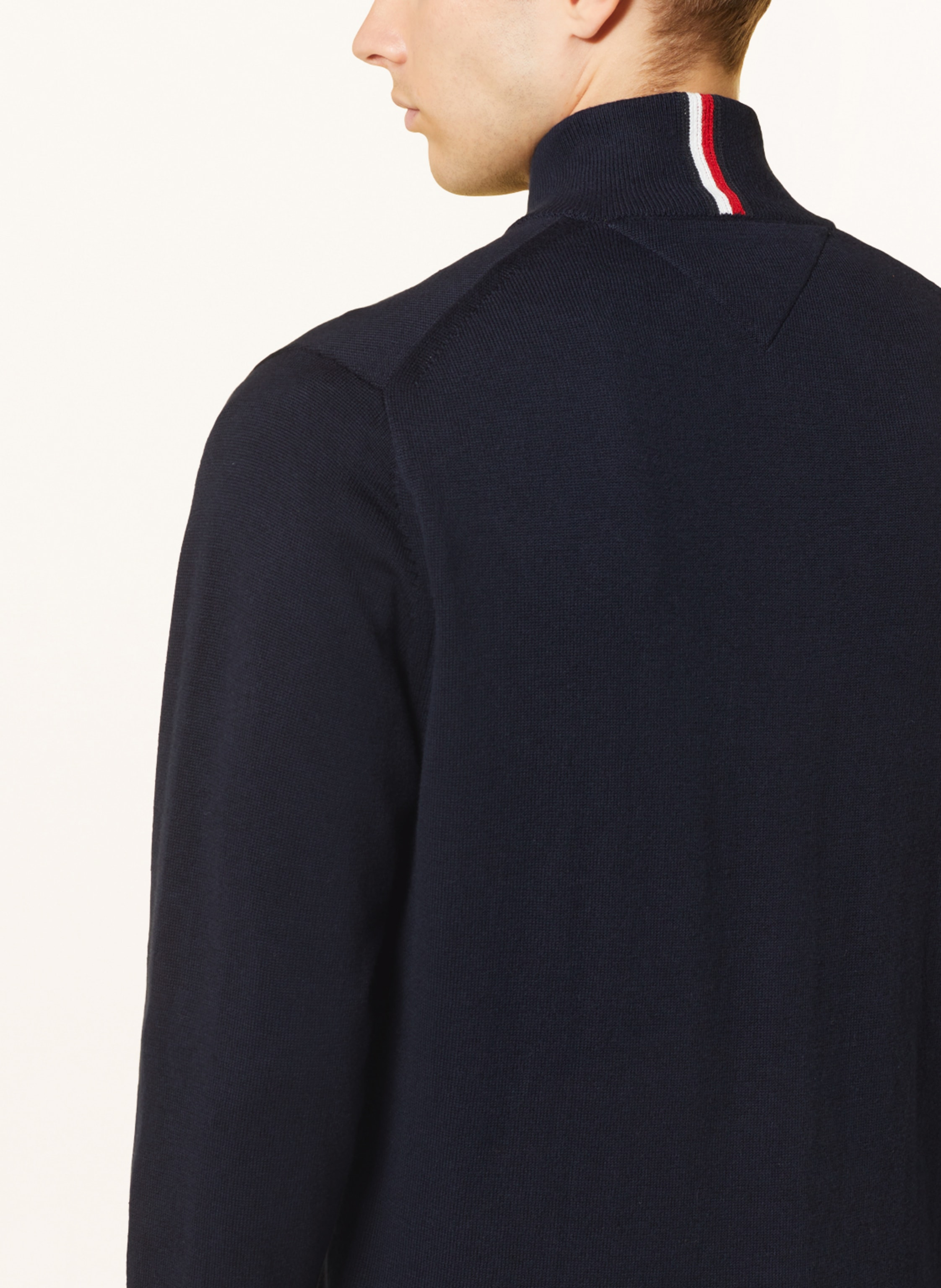 Thumbnail - Tommy Hilfiger Strickjacke blau