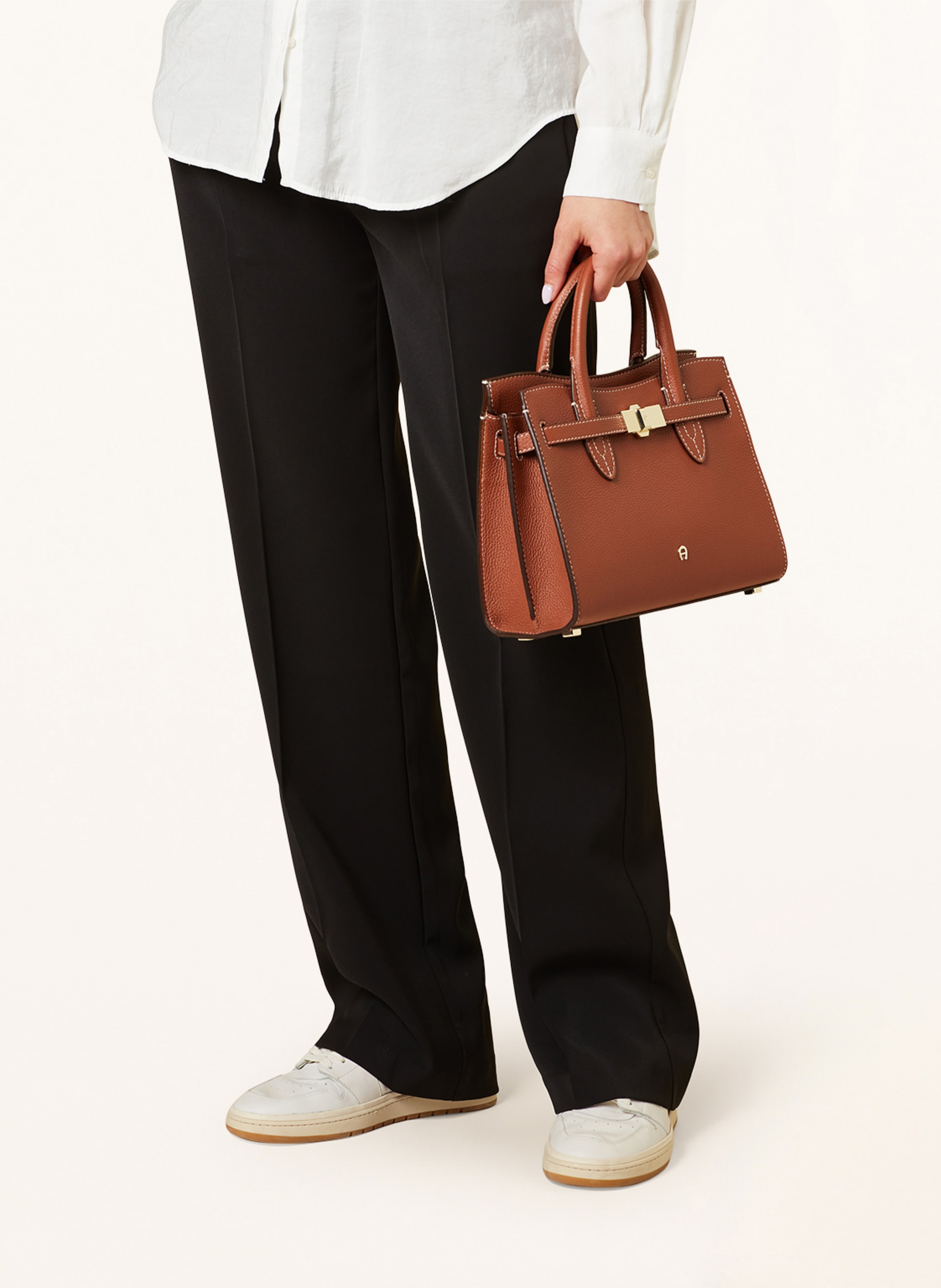 Thumbnail - Aigner Handtasche Farah Medium braun