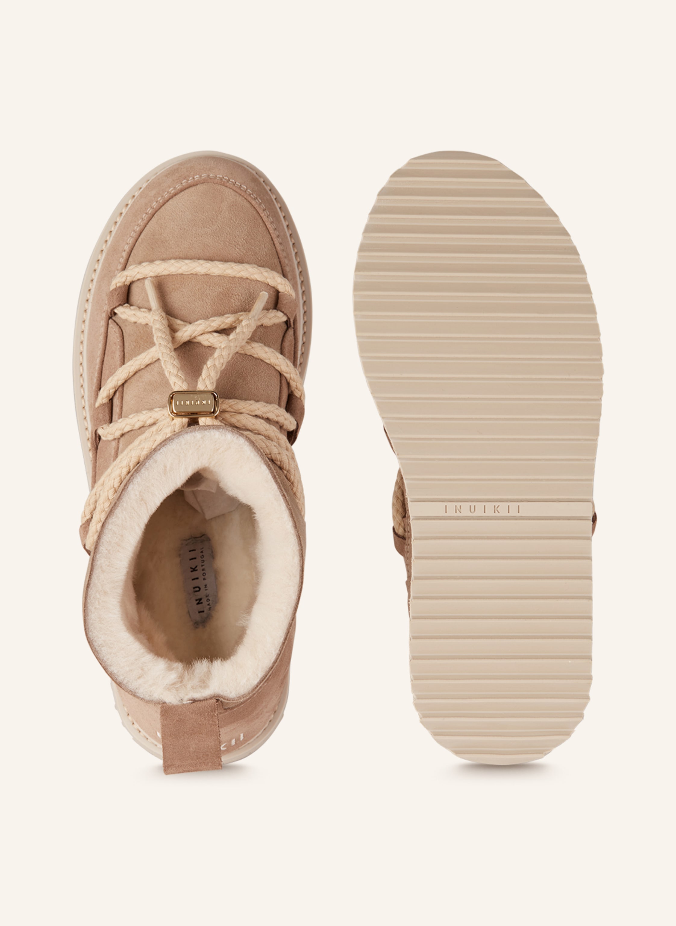 Thumbnail - Inuikii Plateau-Boots beige
