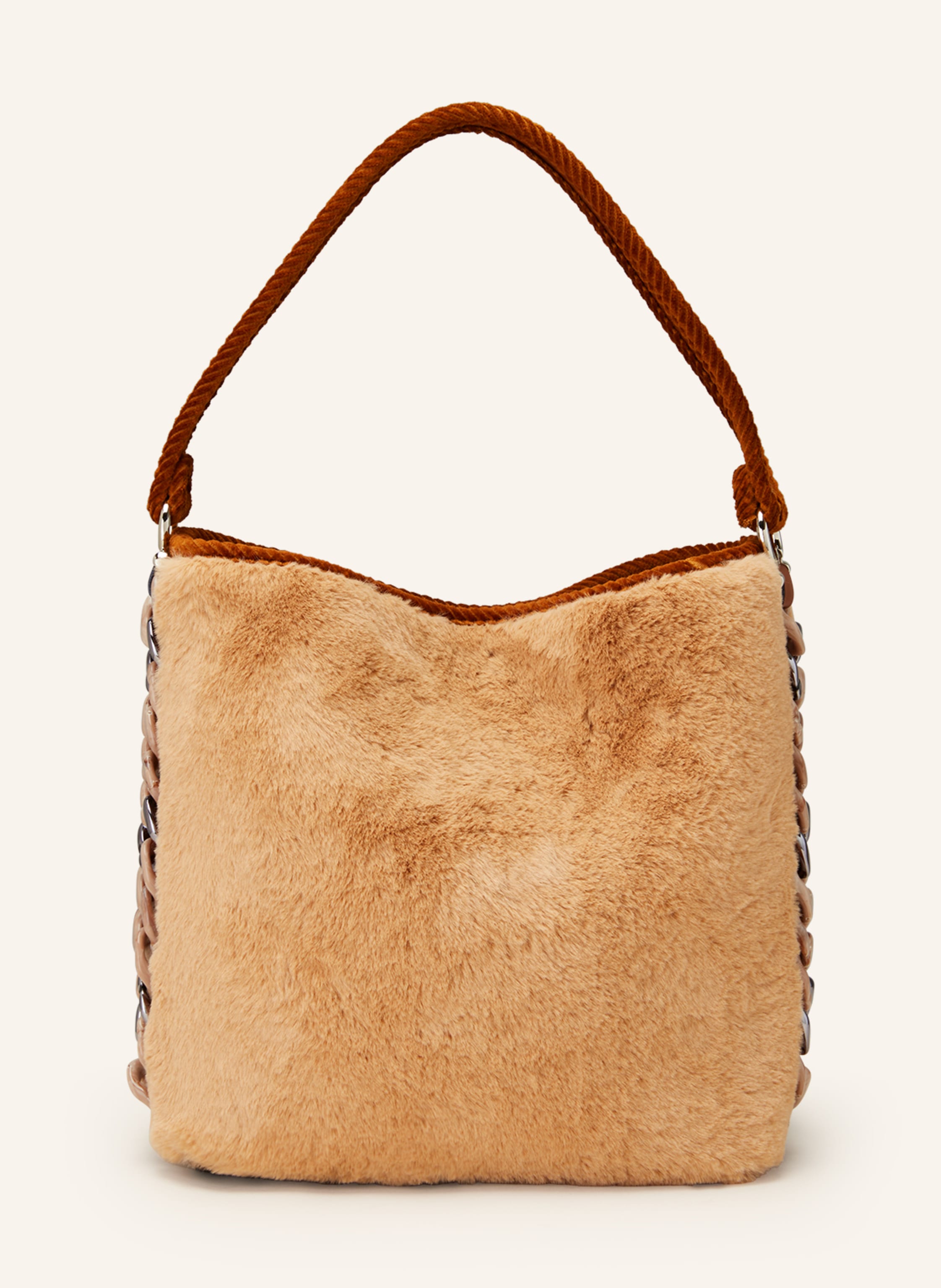 Faux suede hot sale hobo bag