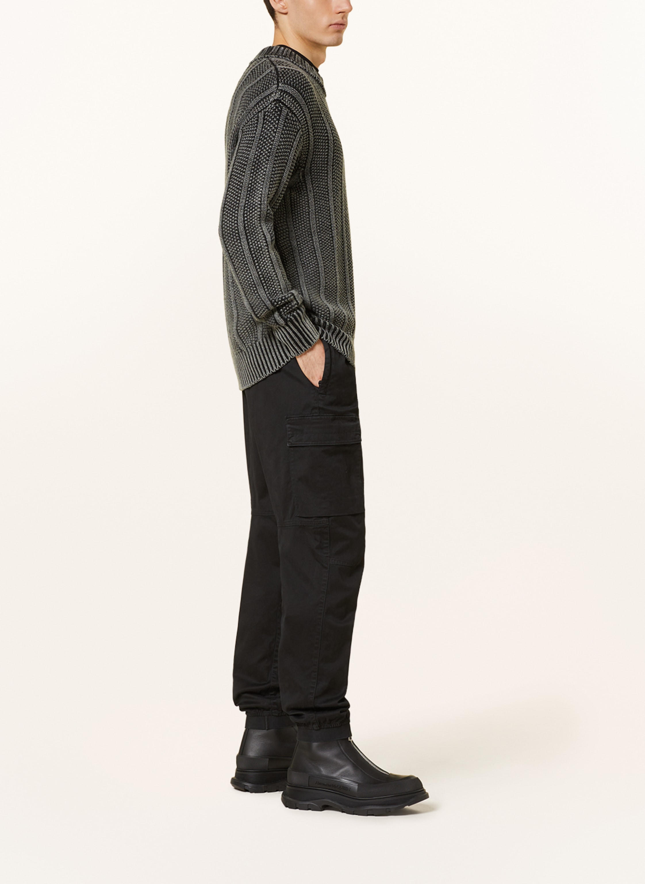 Thumbnail - Stone Island Cargohose Regular Fit schwarz
