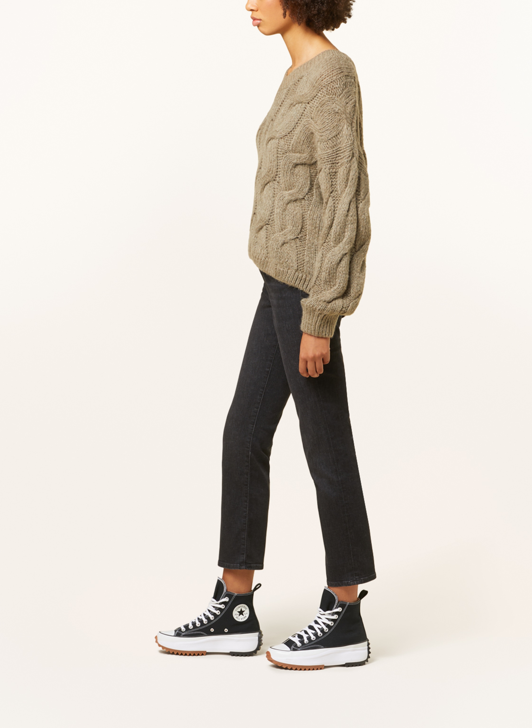 Thumbnail - Mavi Straight Jeans Kendra schwarz