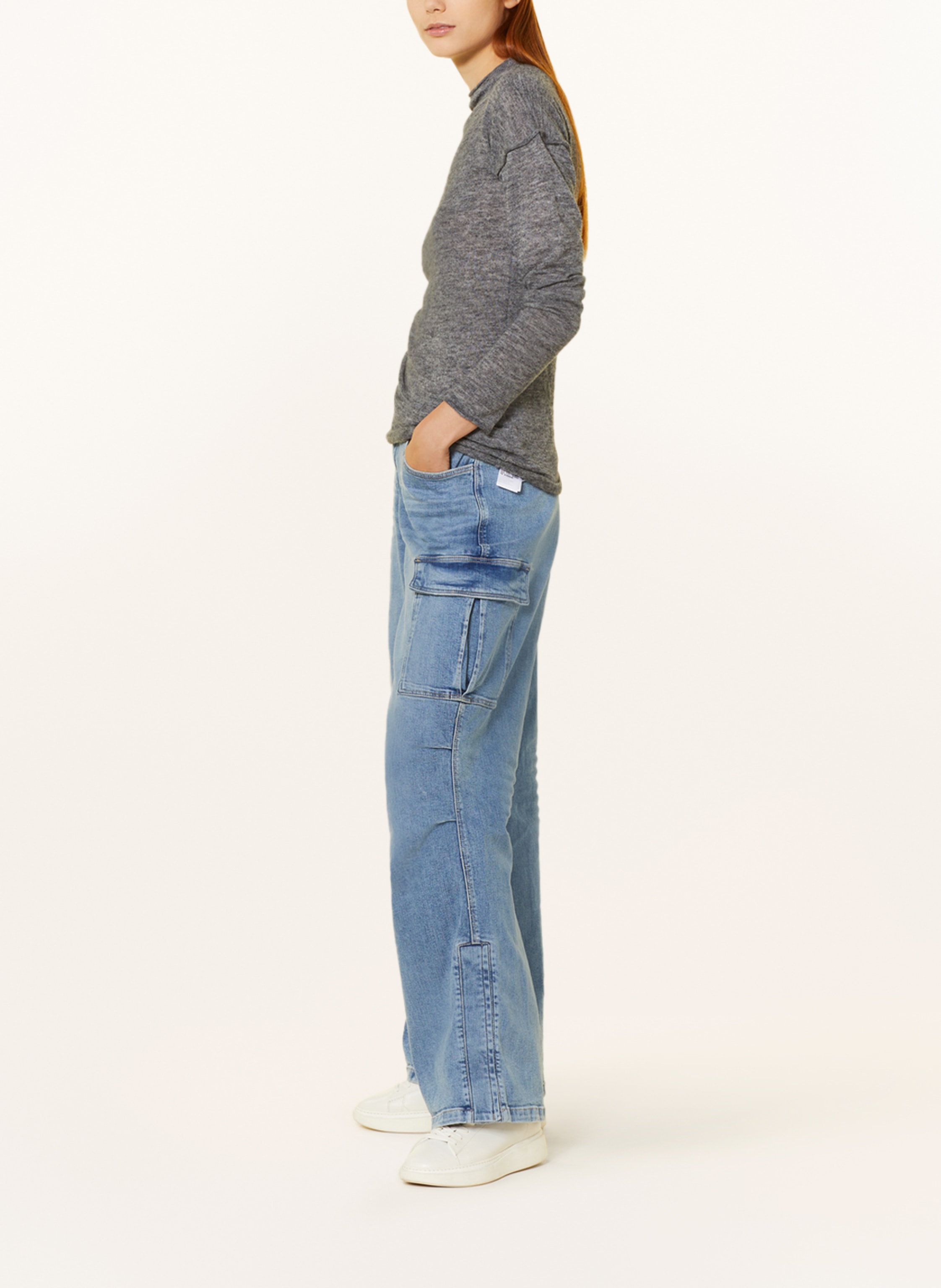 Thumbnail - Ag Jeans Cargojeans Cargo Moon blau