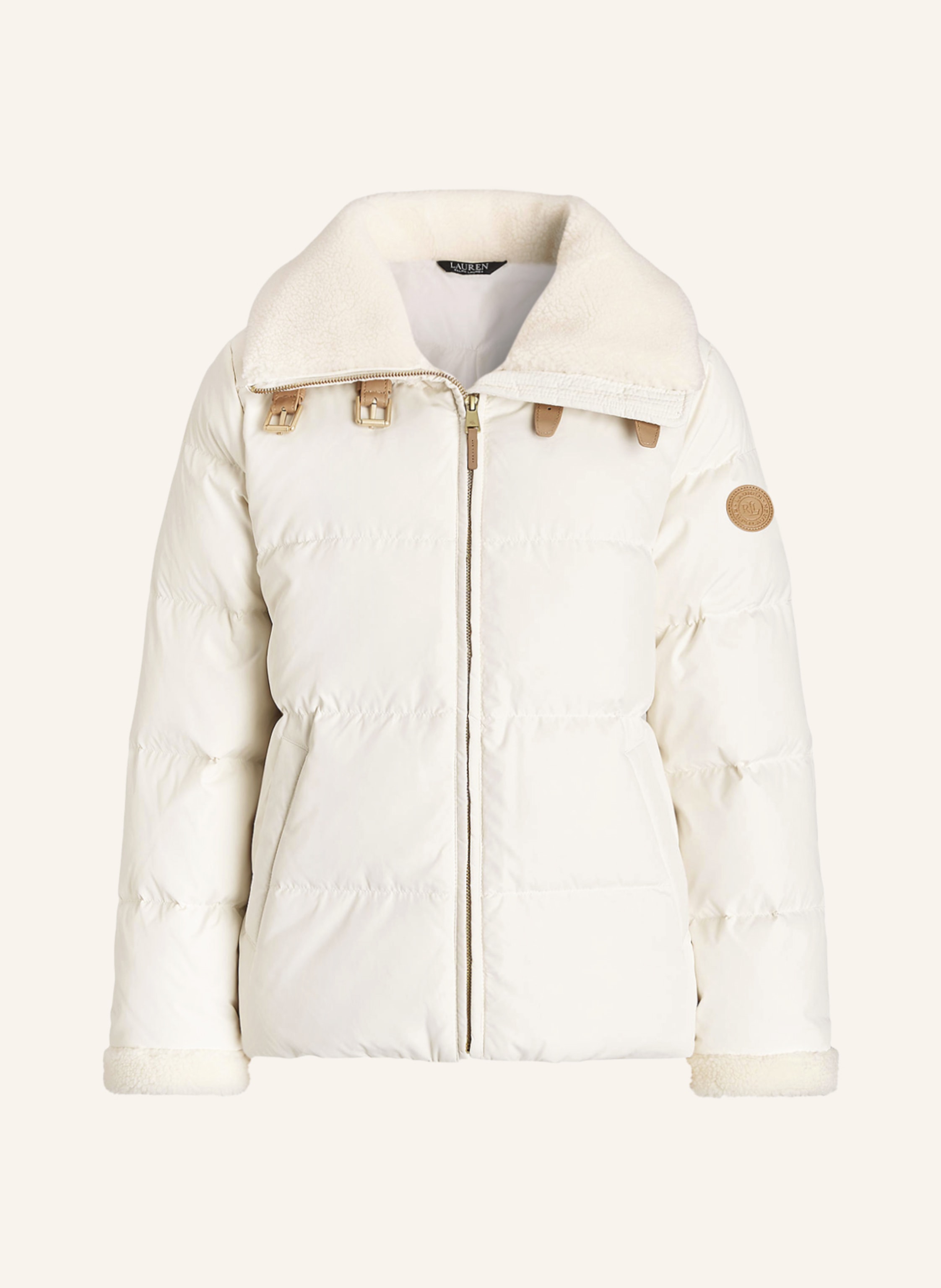 Lauren Jacke Daunenjacke Creme LAUREN RALPH LAUREN Daunenjacke Mit