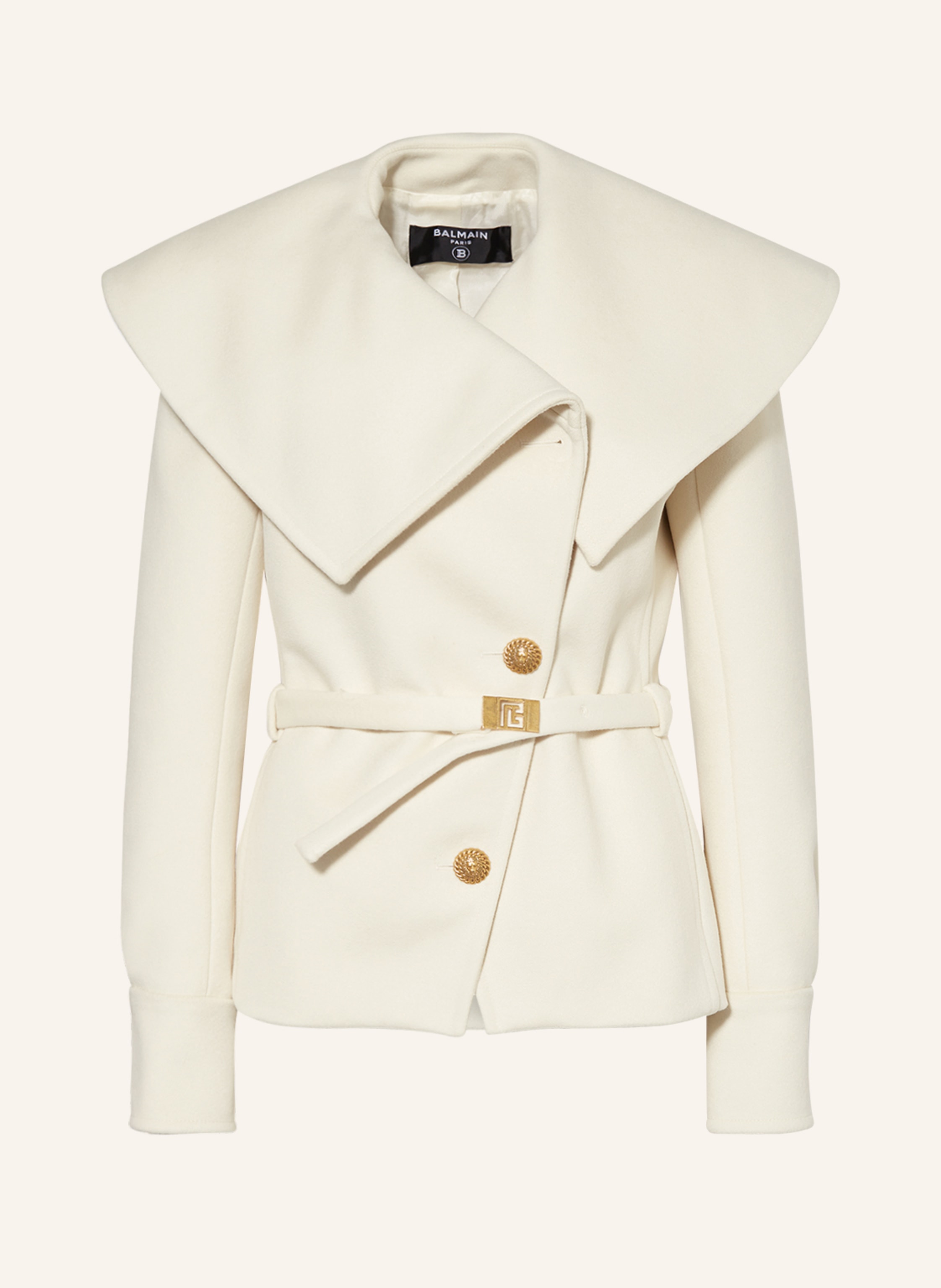 Balmain clearance wool coat