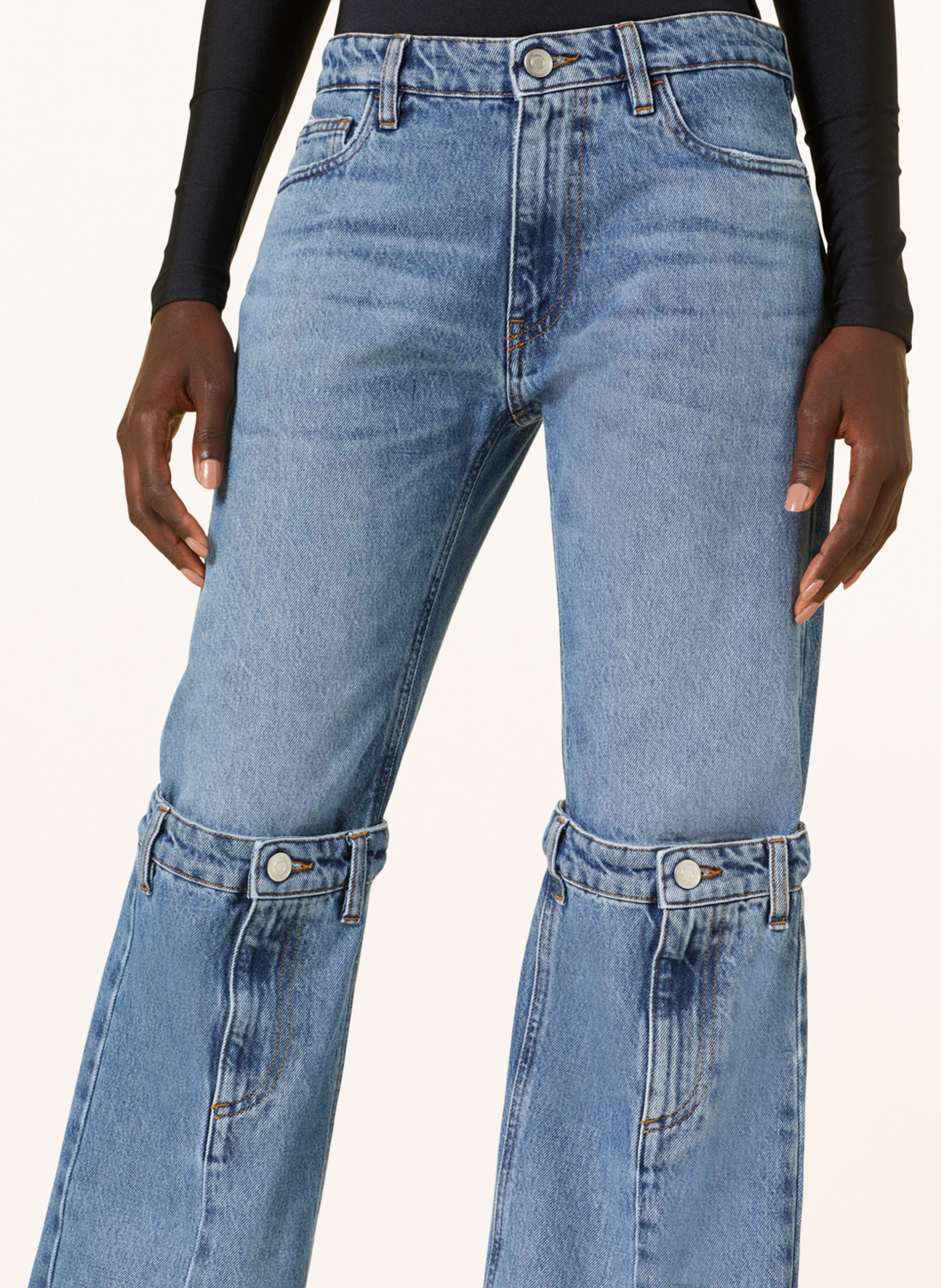 Thumbnail - Coperni Straight Jeans blau