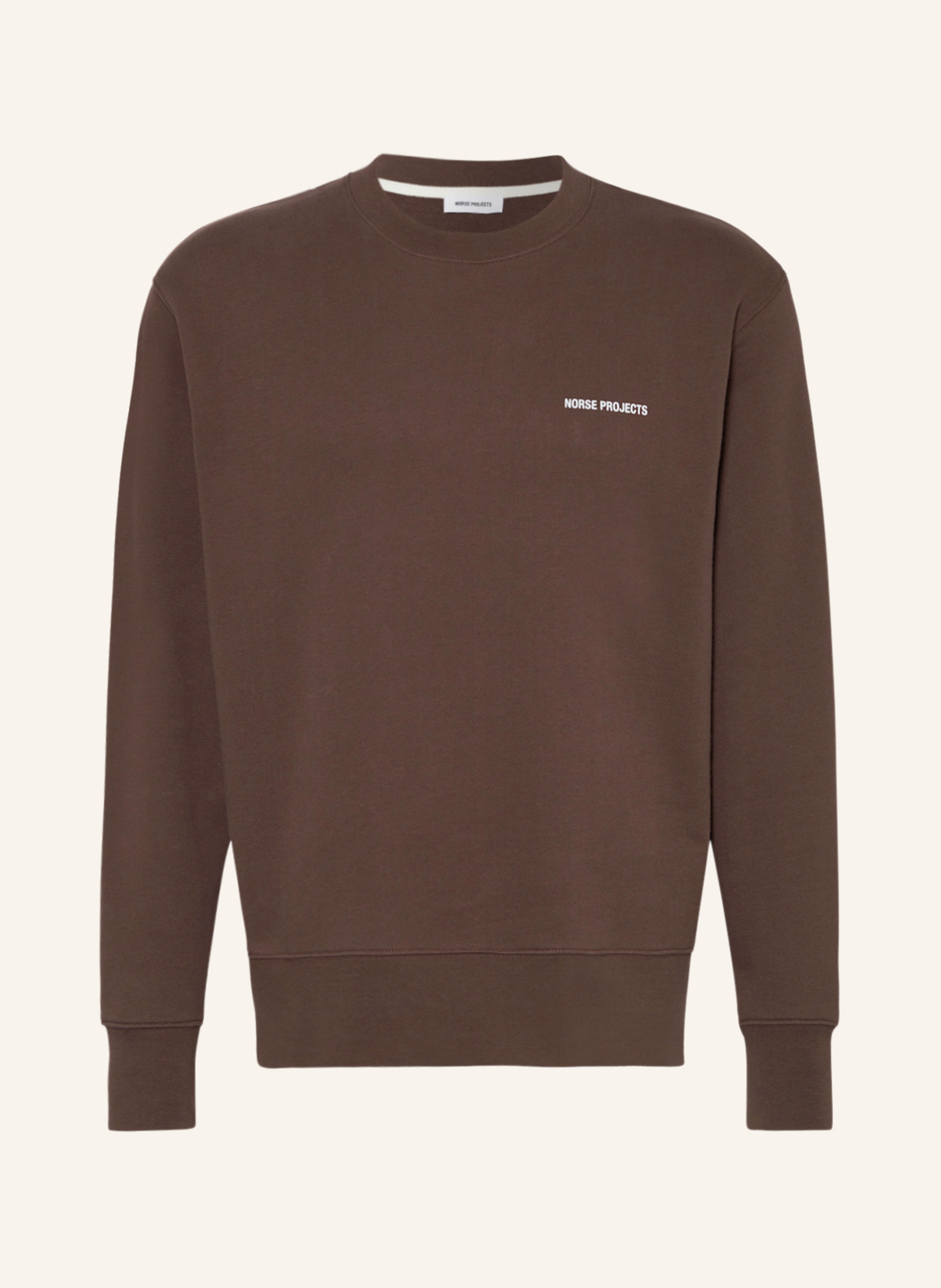 NORSE PROJECTS Sweatshirt ARNE in dark brown