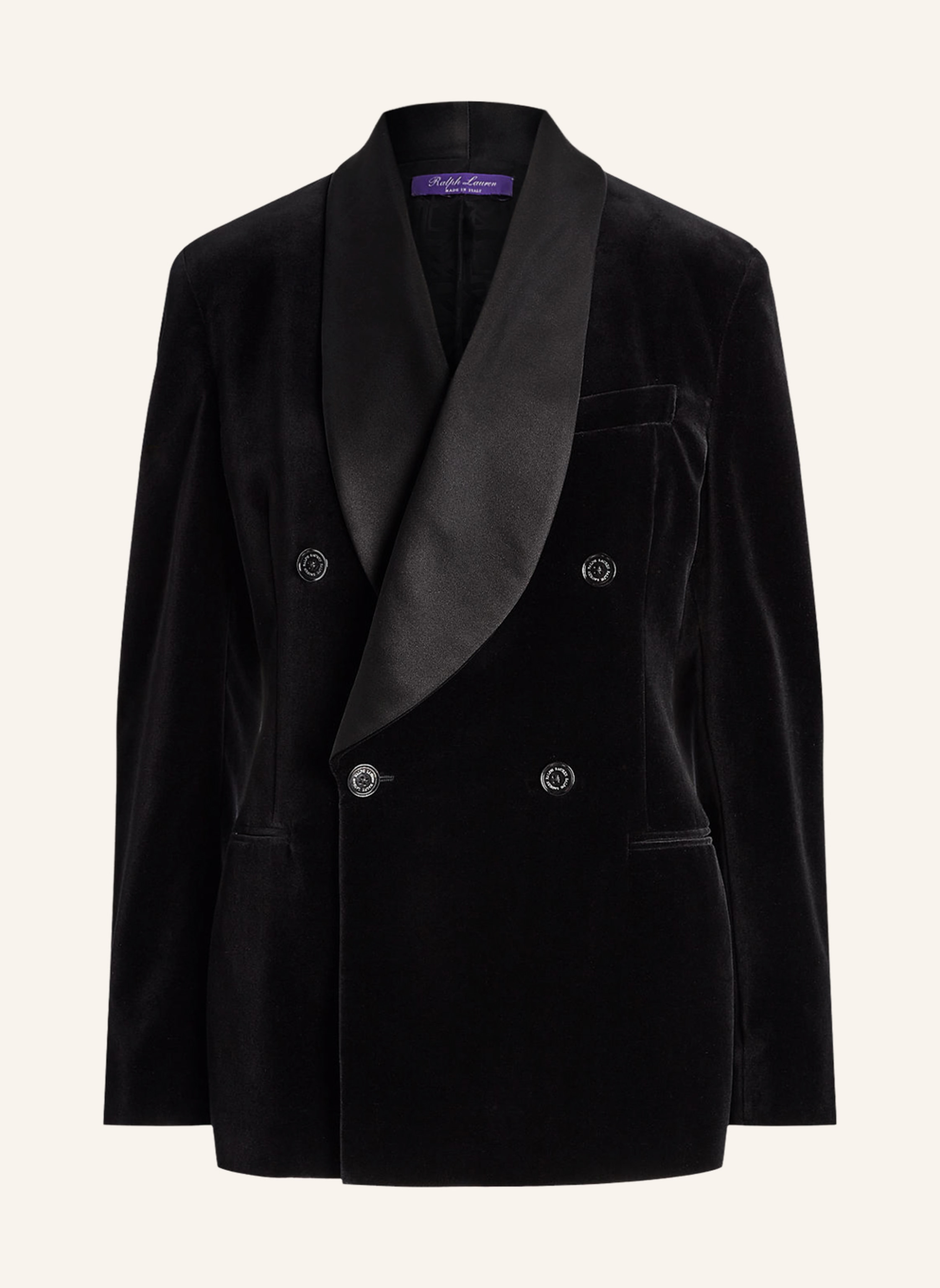 Ralph lauren black velvet jacket shop