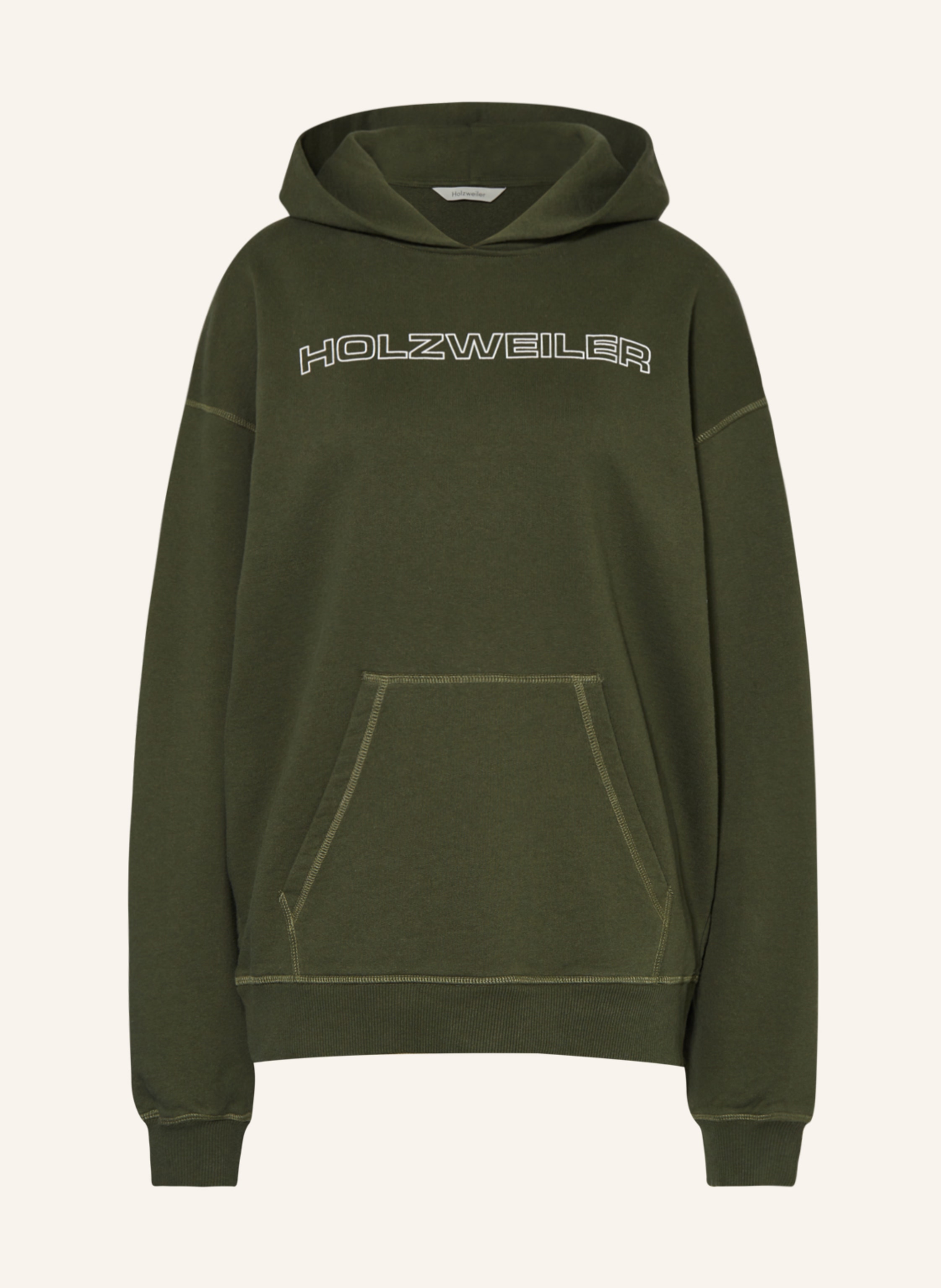 Holzweiler 2025 green hoodie