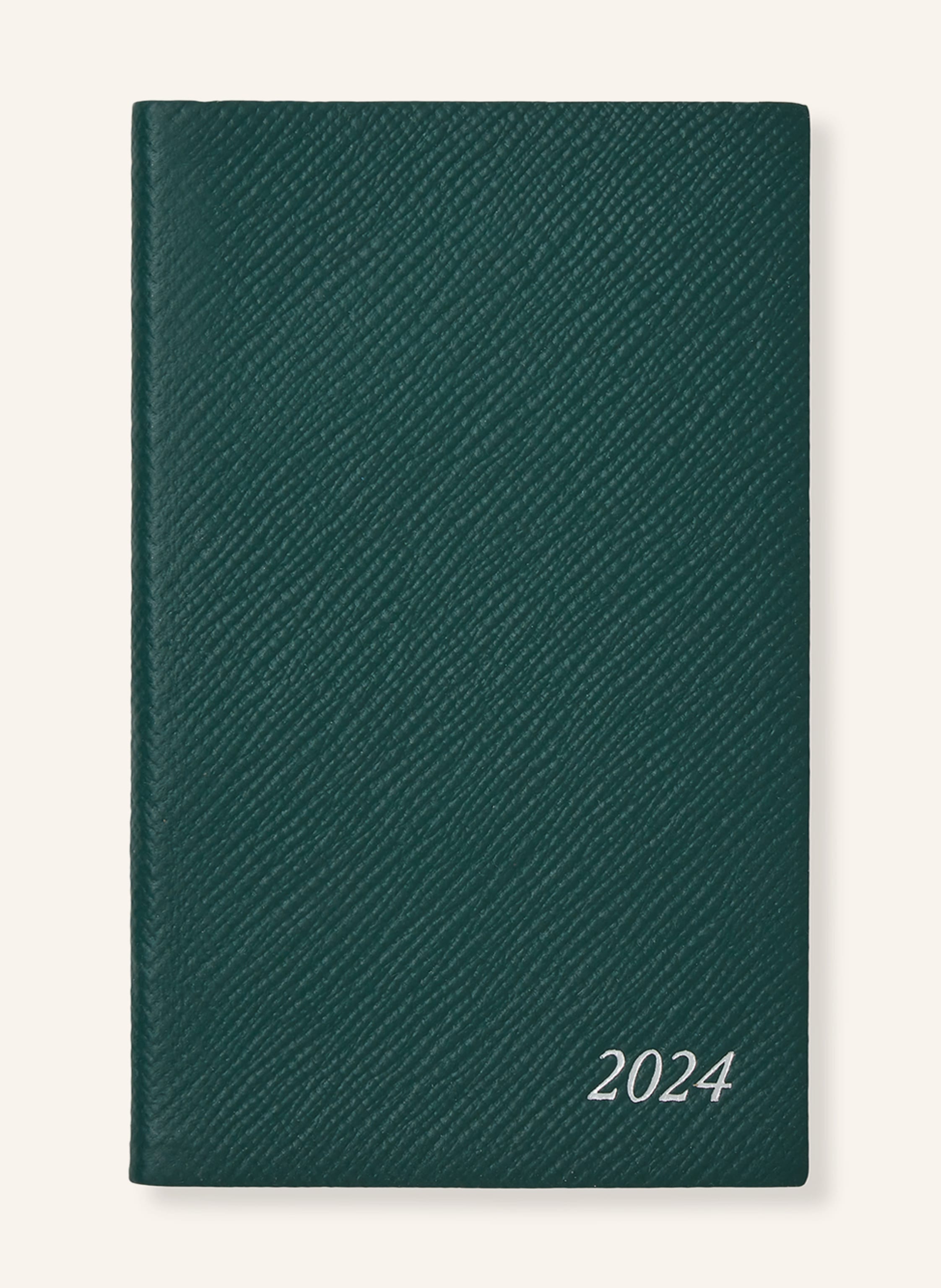 Smythson 2024 New Chelsea Weekly Diary - Green