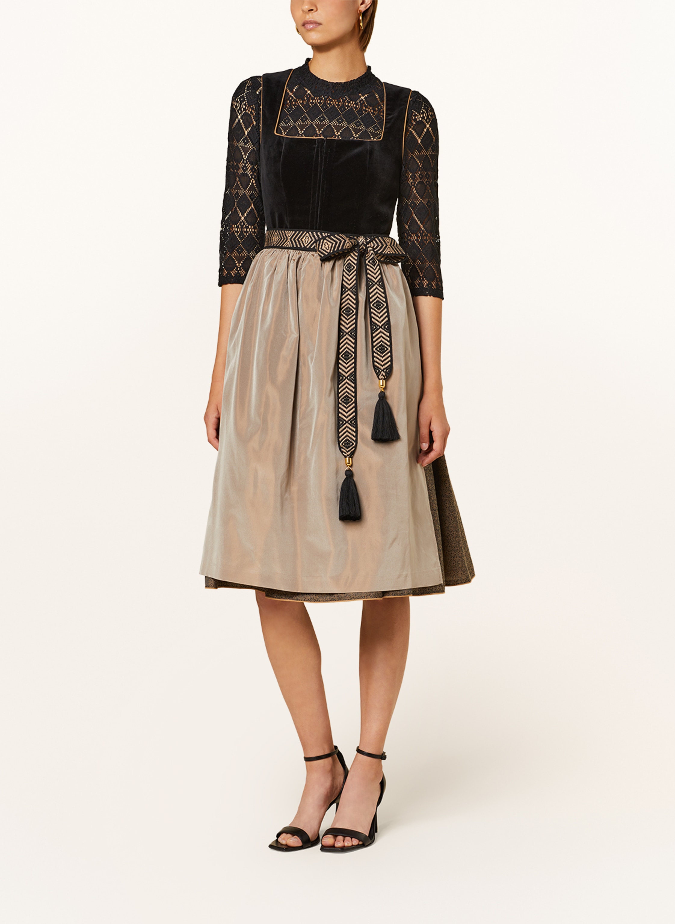 Thumbnail - Waldorff Dirndlbluse Aus Spitze schwarz