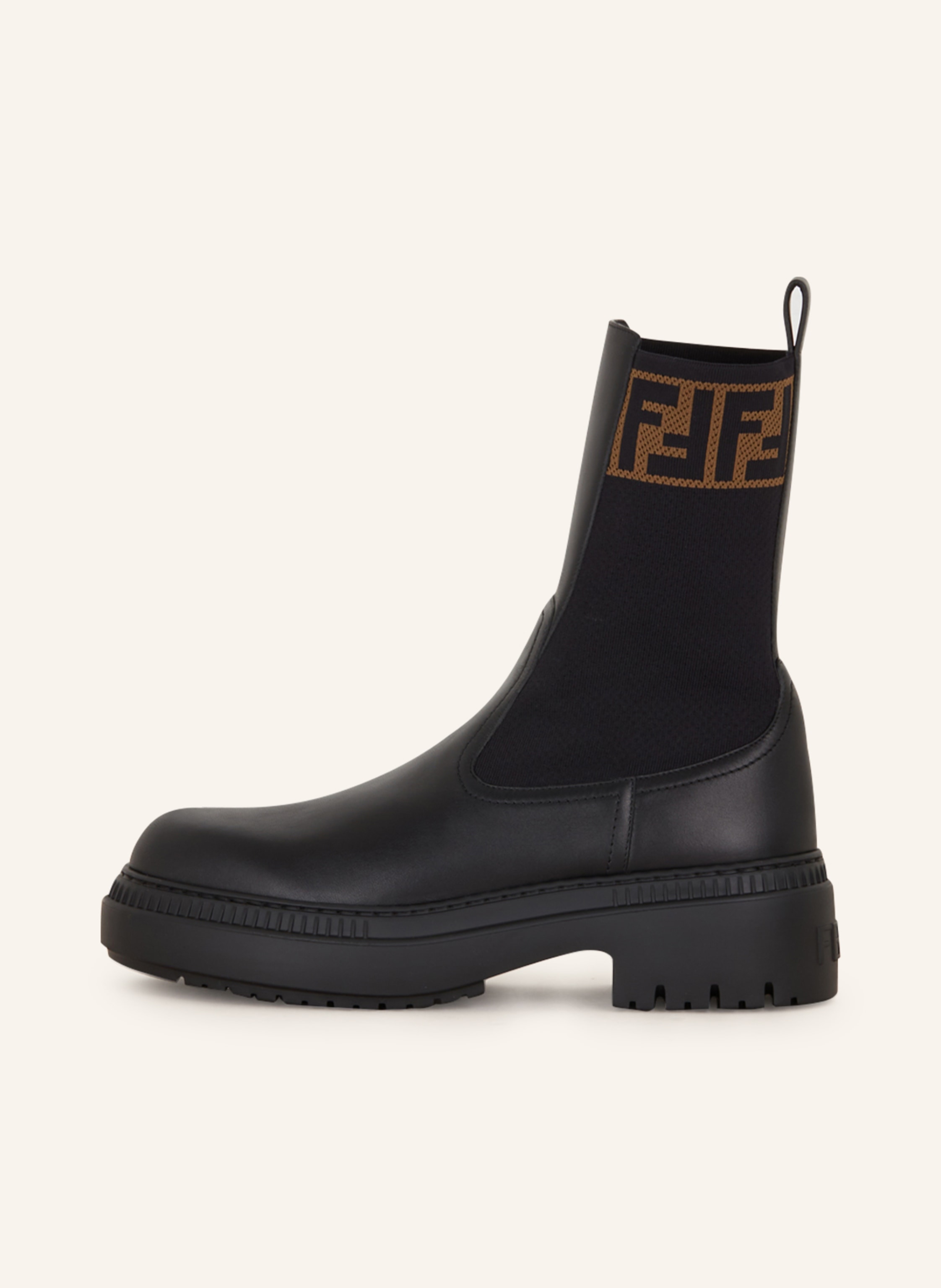 Thumbnail - Fendi Chelsea-Boots schwarz