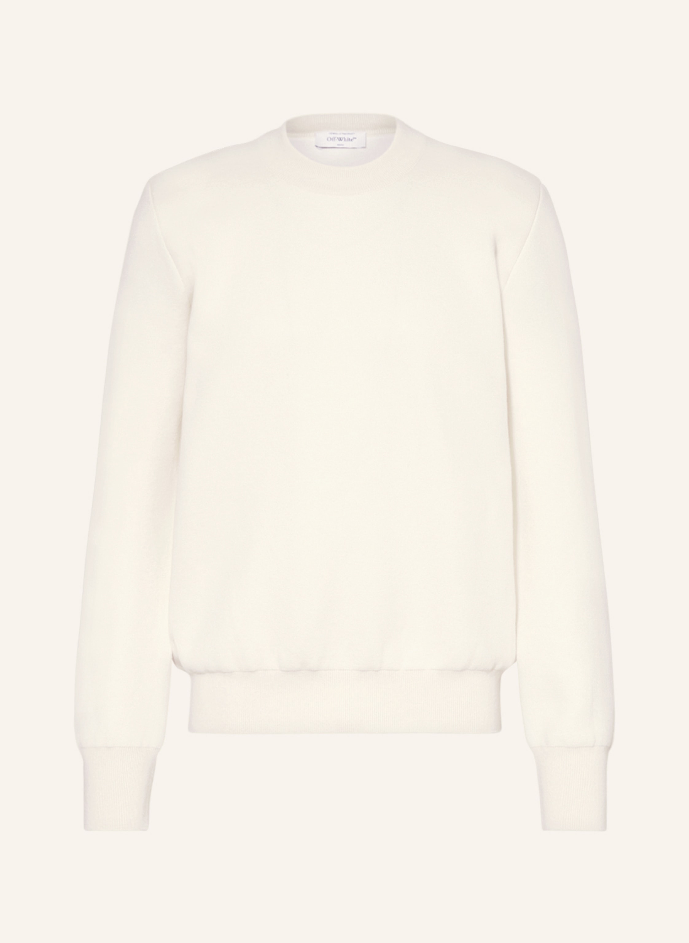 Off white crewneck sweater best sale
