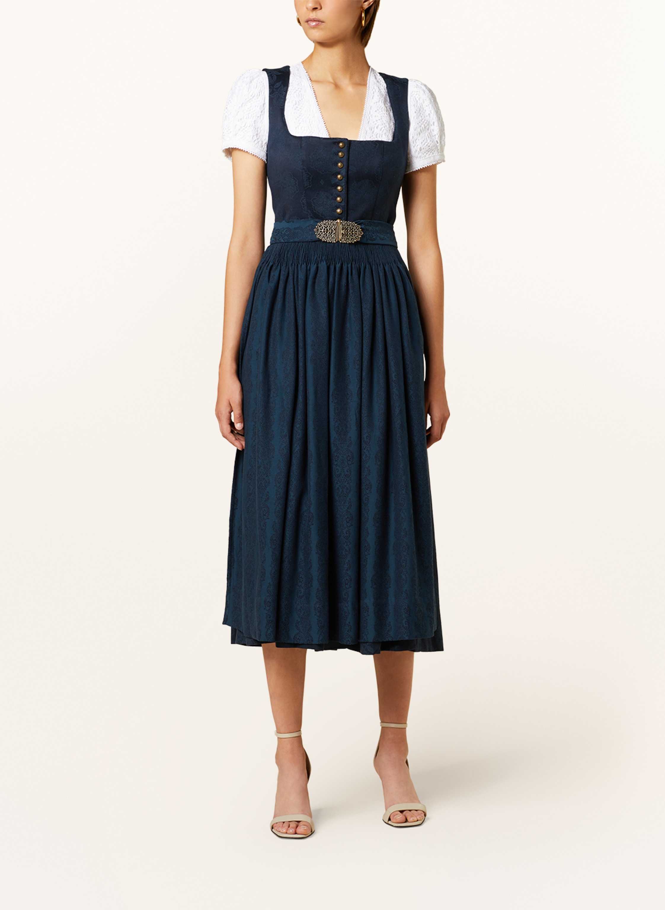 Thumbnail - Gottseidank Dirndlbluse Liesbeth Mit Spitze weiss
