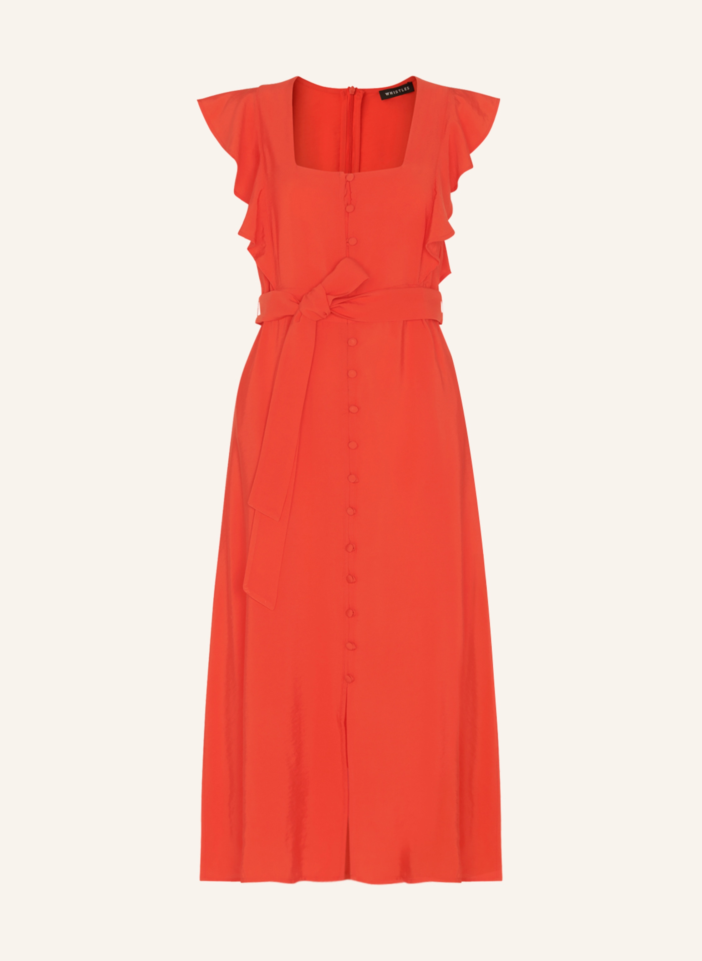 Whistles orange dress clearance