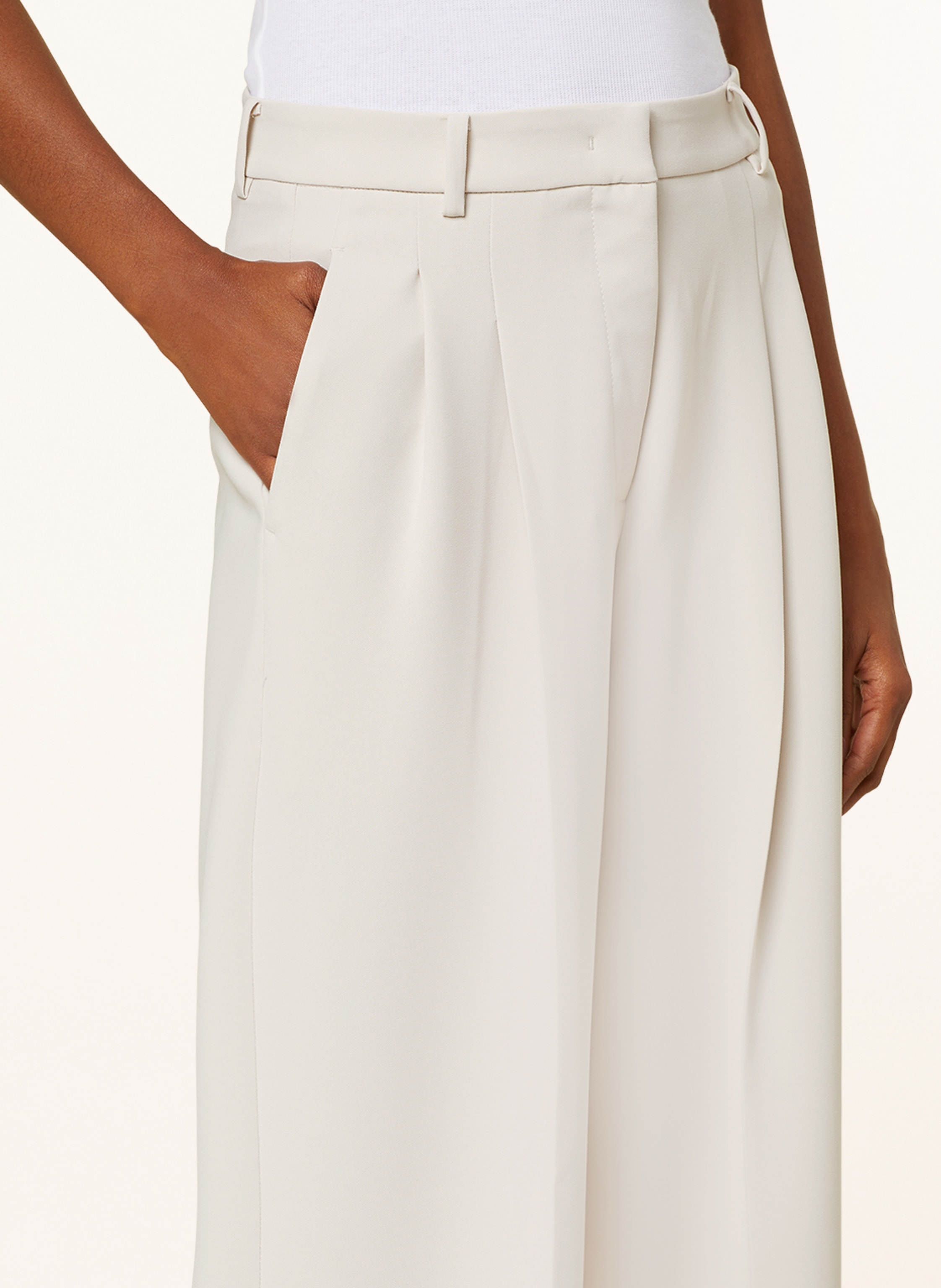 Thumbnail - Cambio Marlenehose Anny weiss