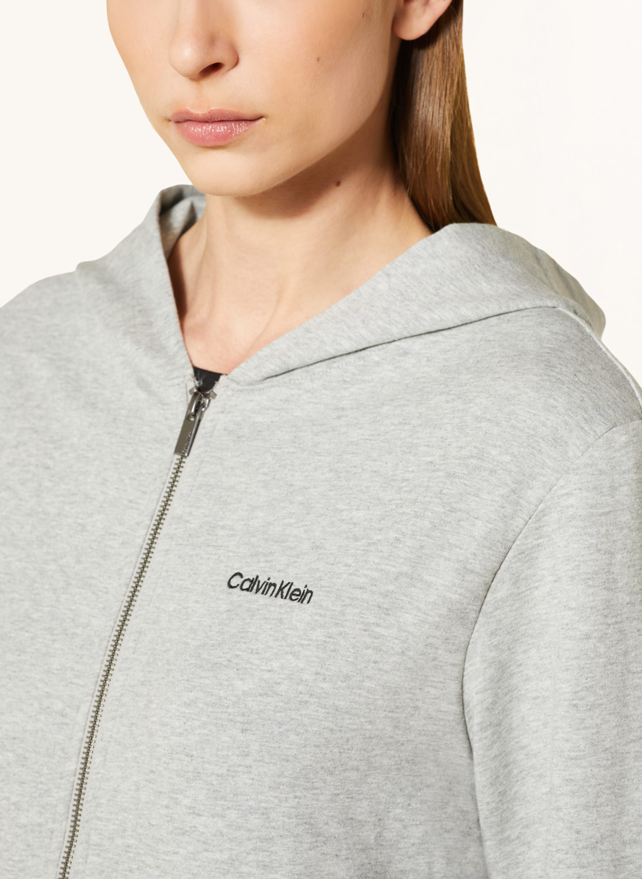 Calvin Klein Lounge-Hoodie Modern Cotton grau – Bild 2