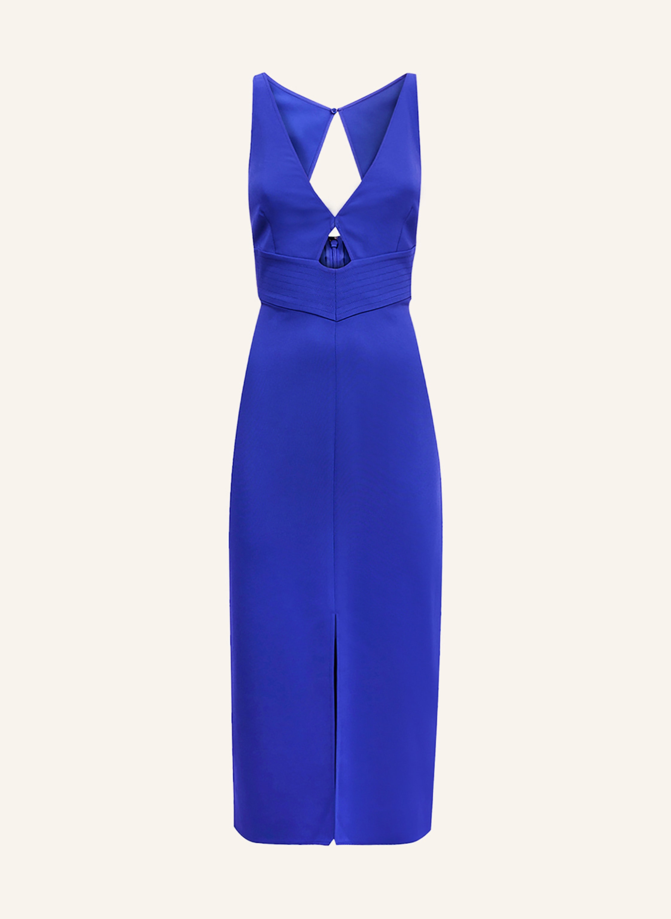 REISS Dress PIA with cut outs in blue