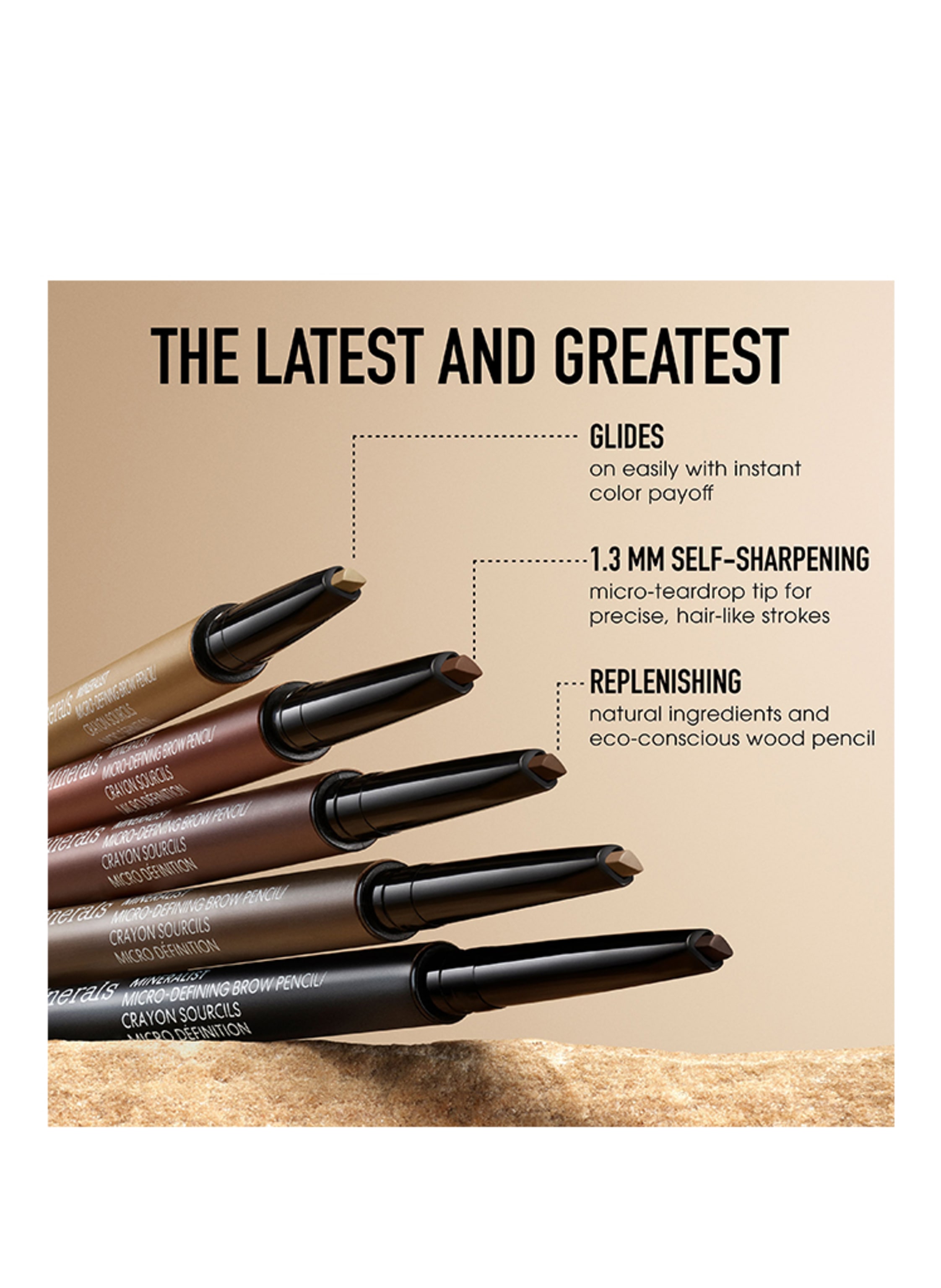 Thumbnail - Bareminerals Mineralist Micro-Defining Brow Pencil