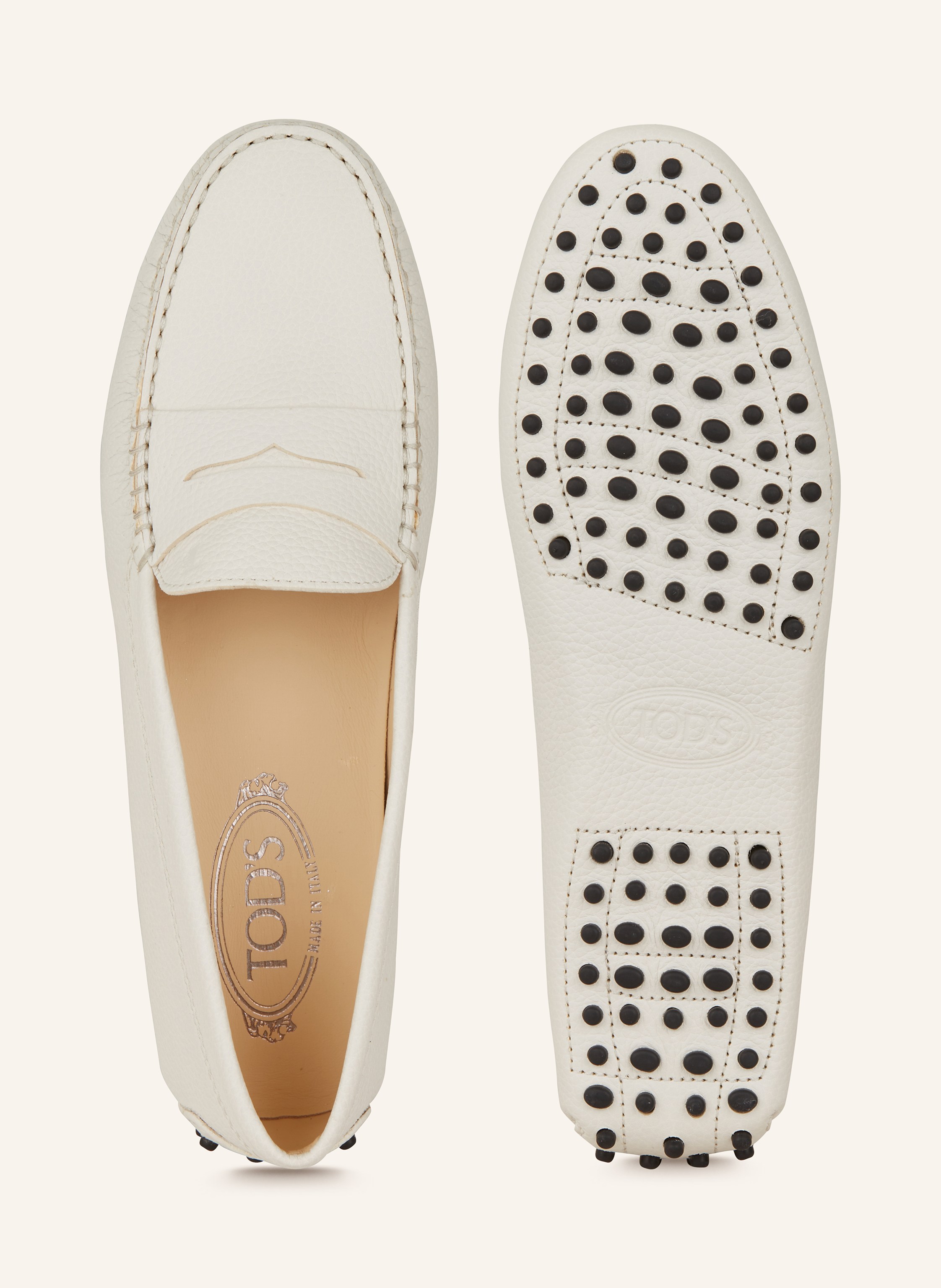 Thumbnail - Tod's Mokassins Gommino weiss