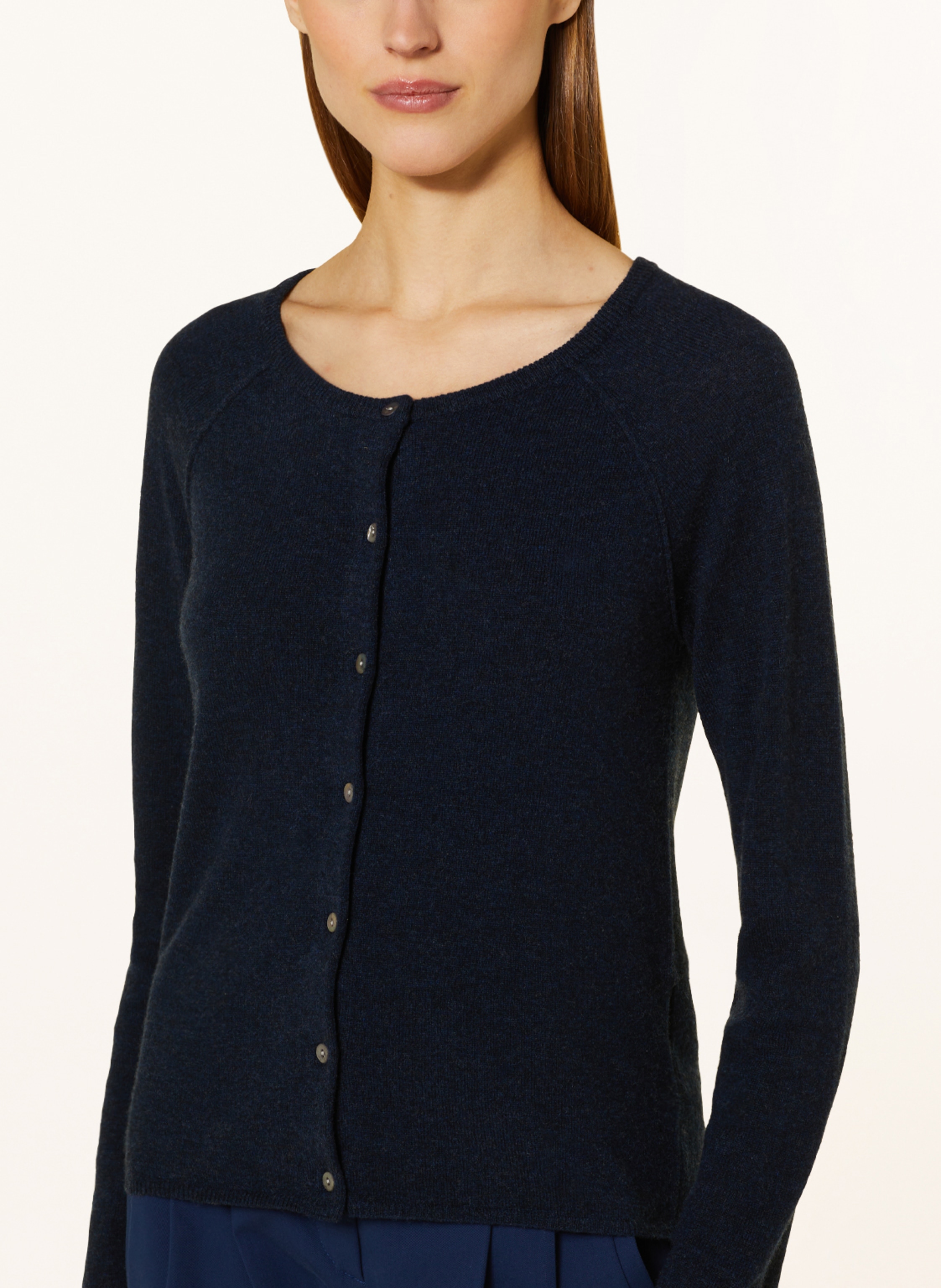 Thumbnail - Rosemunde Strickjacke Laica Mit Cashmere blau