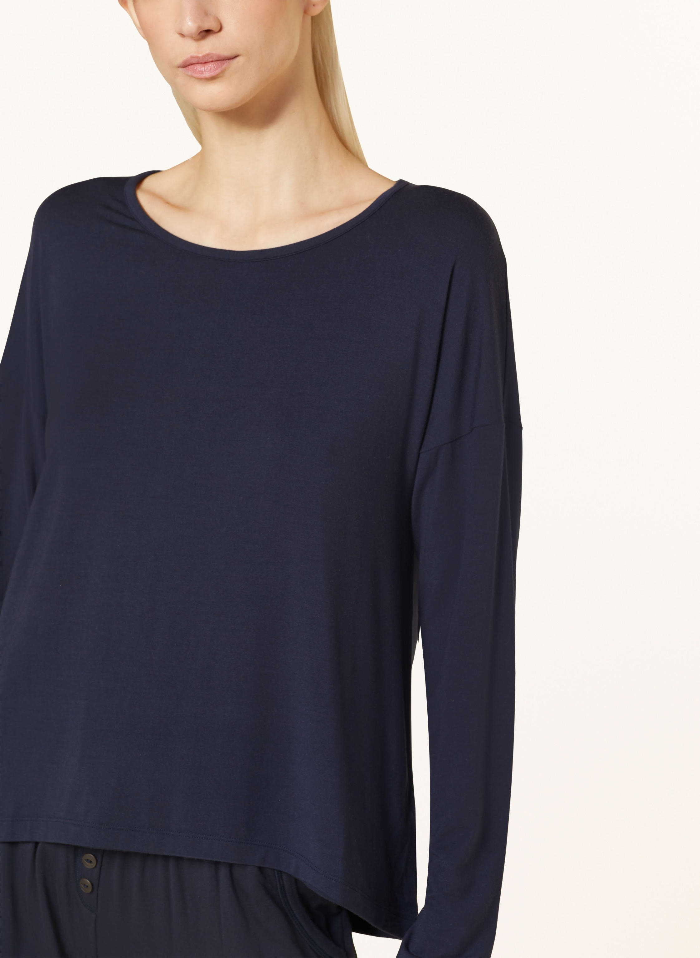 Thumbnail - Jockey Lounge-Shirt Supersoft Lounge blau