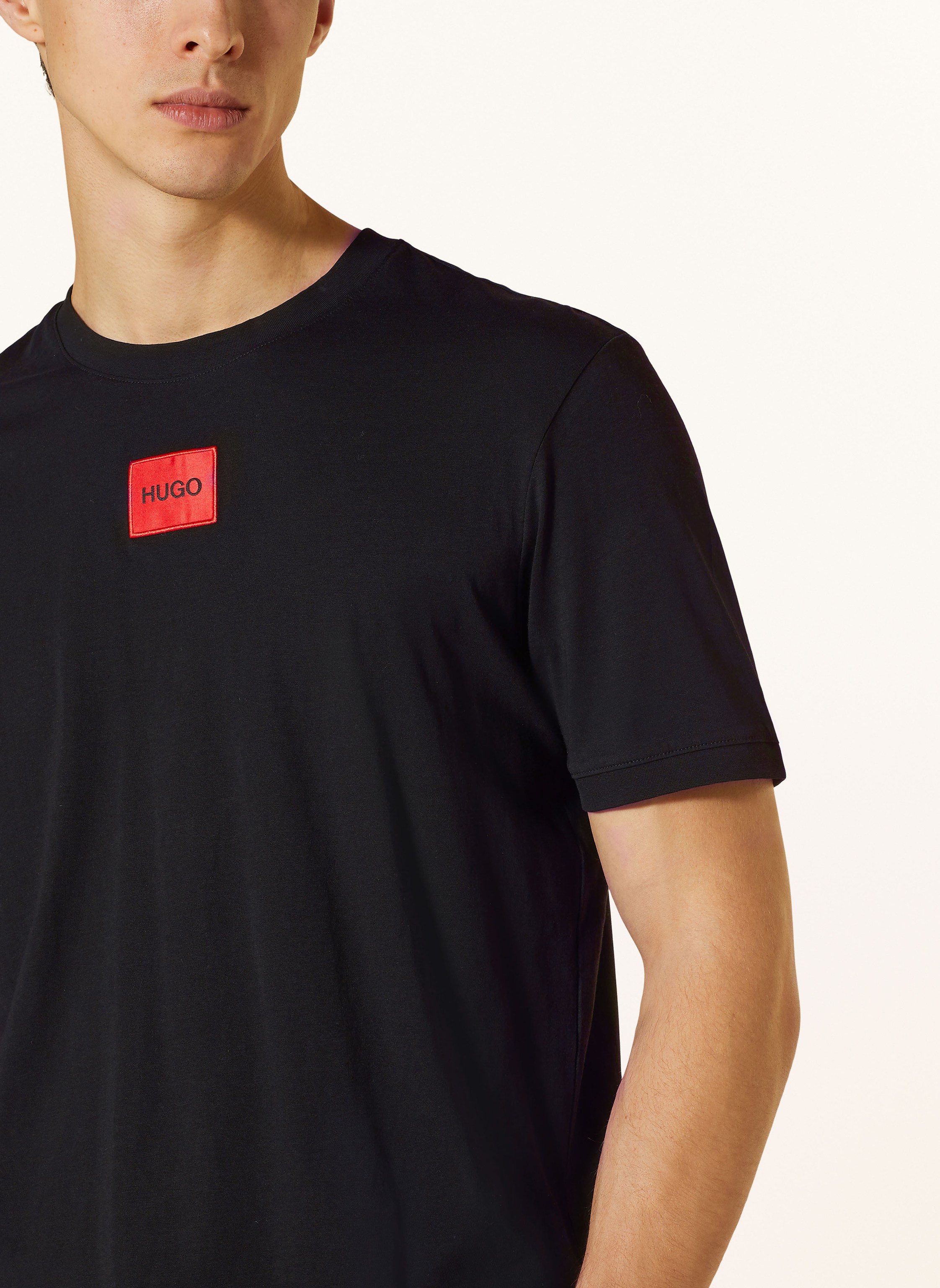 Thumbnail - Hugo T-Shirt Diragolino schwarz