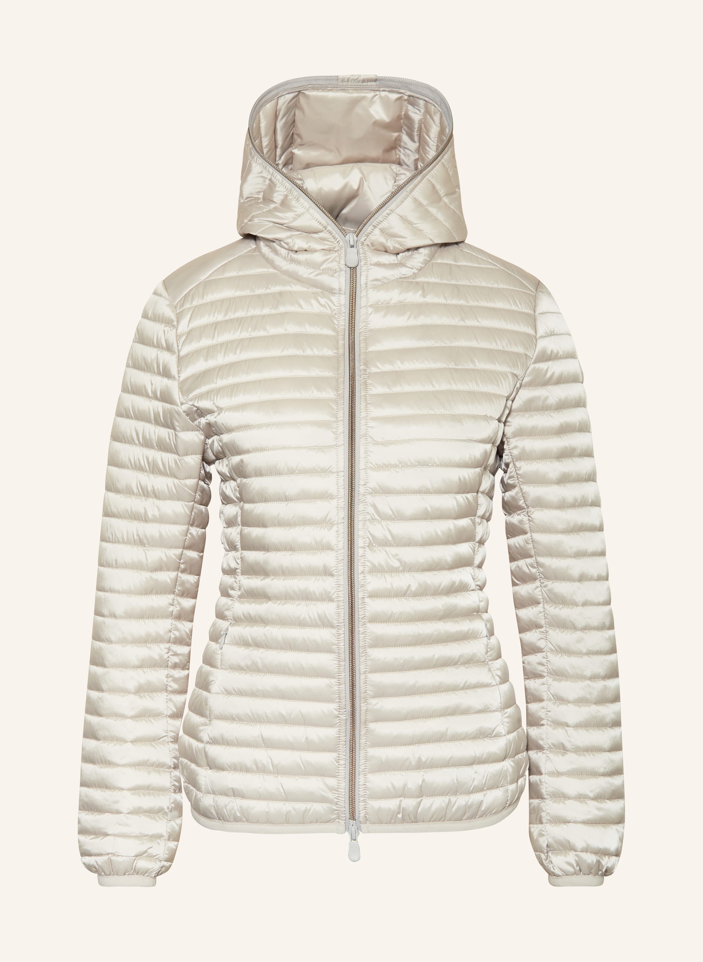 SAVE THE DUCK Quilted jacket IRIS ALEXA in beige