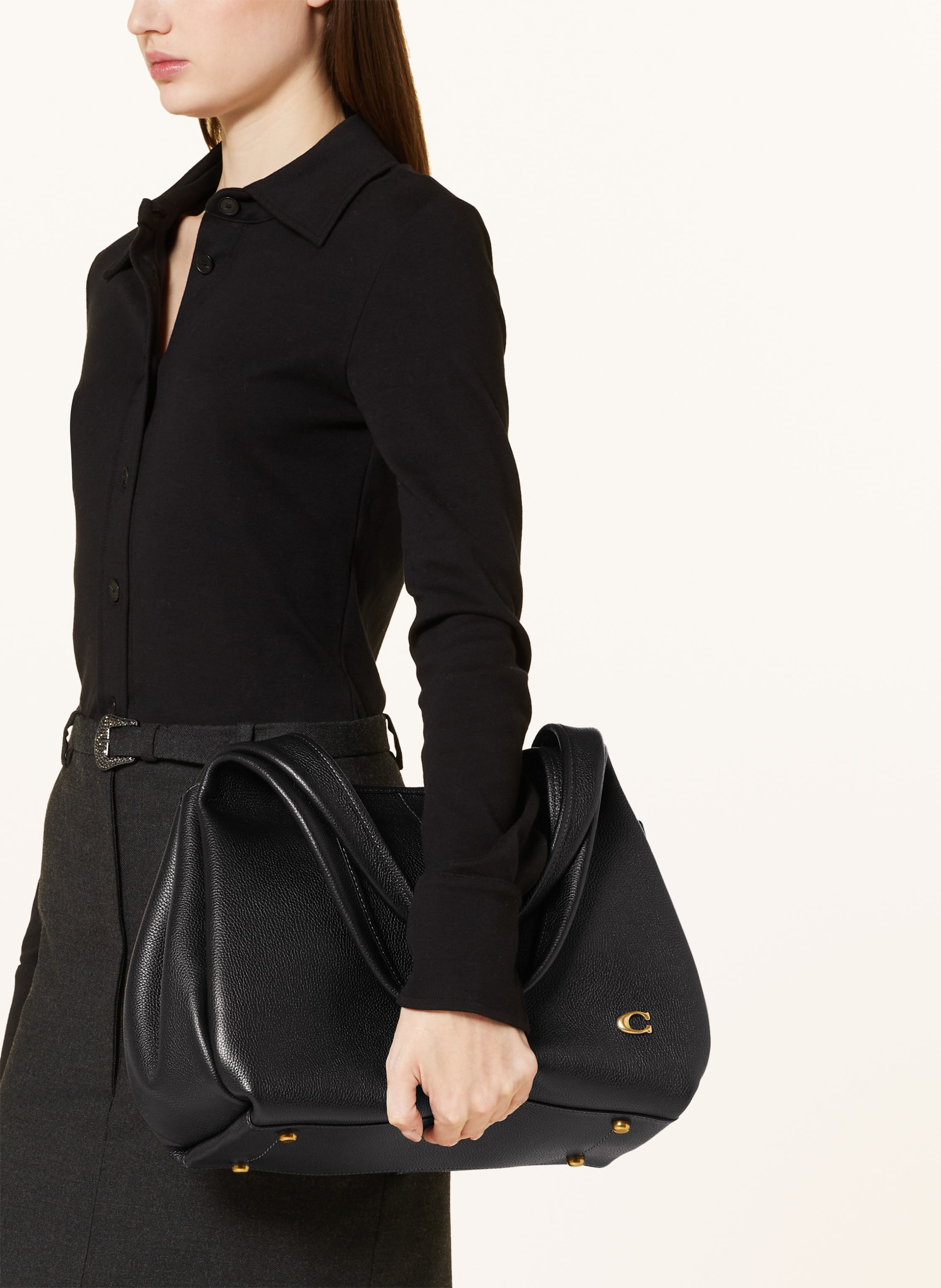 Thumbnail - Coach Hobo-Bag Lana schwarz
