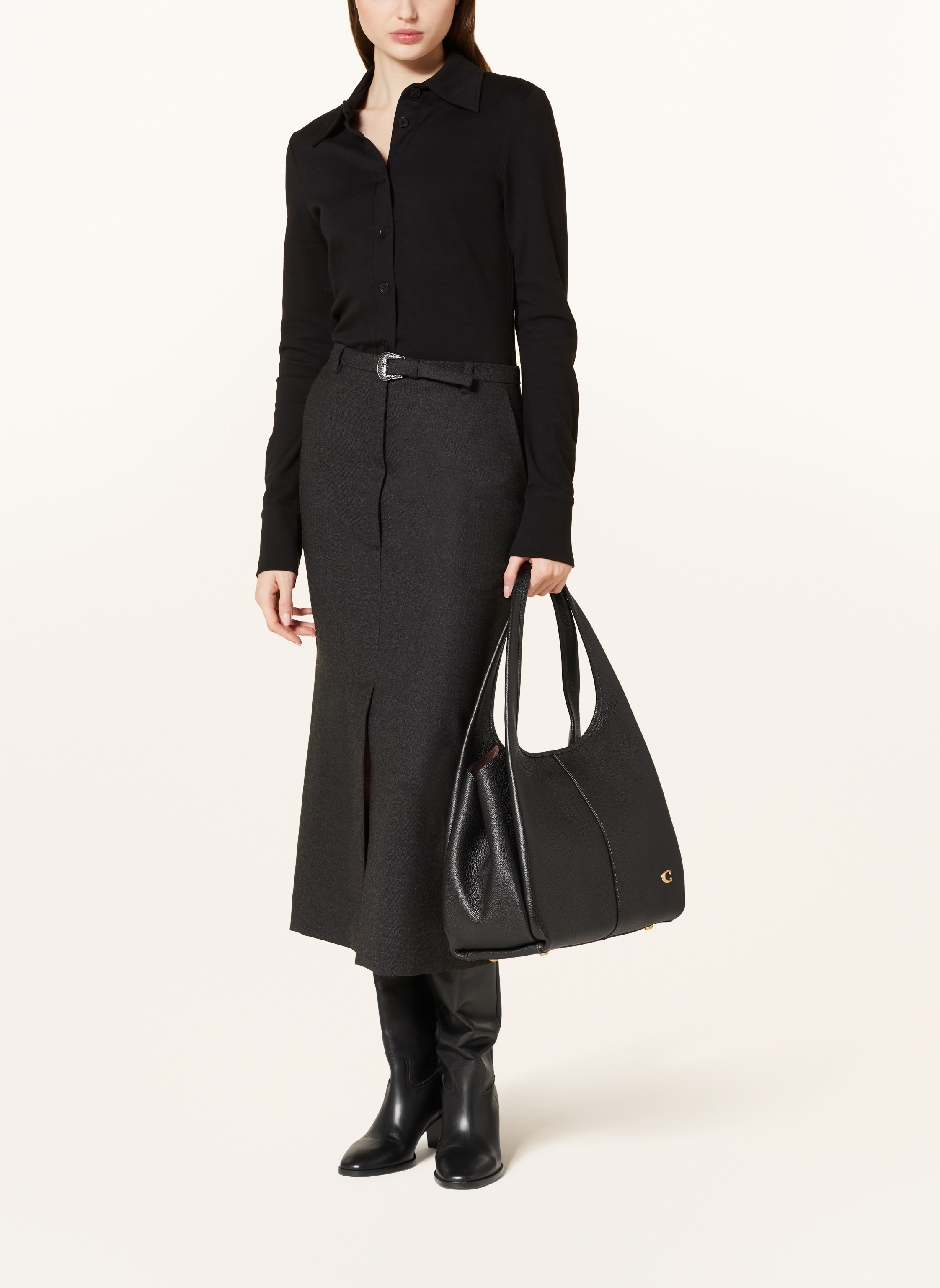 Thumbnail - Coach Hobo-Bag Lana schwarz