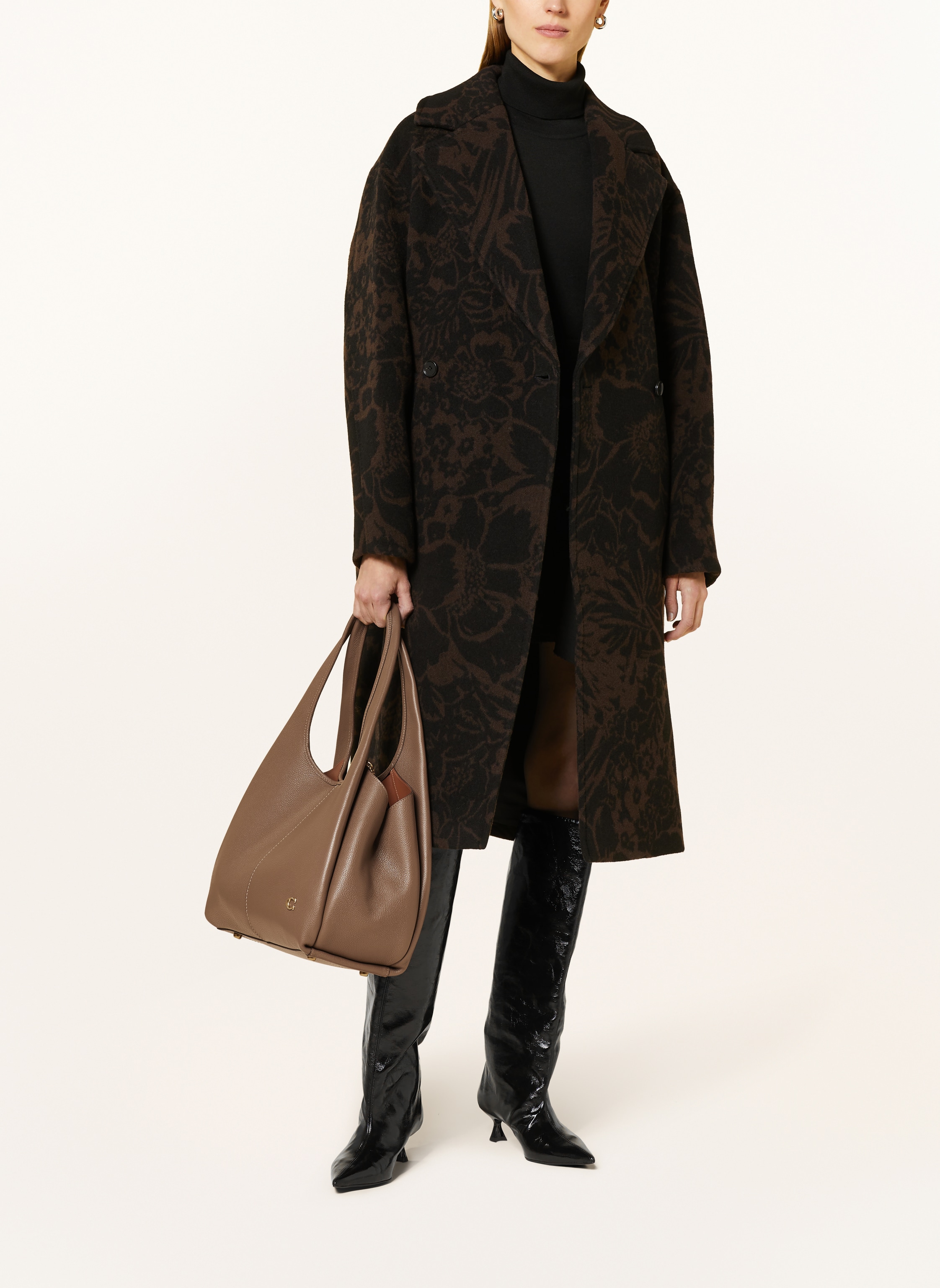 Thumbnail - Coach Hobo-Bag Lana braun