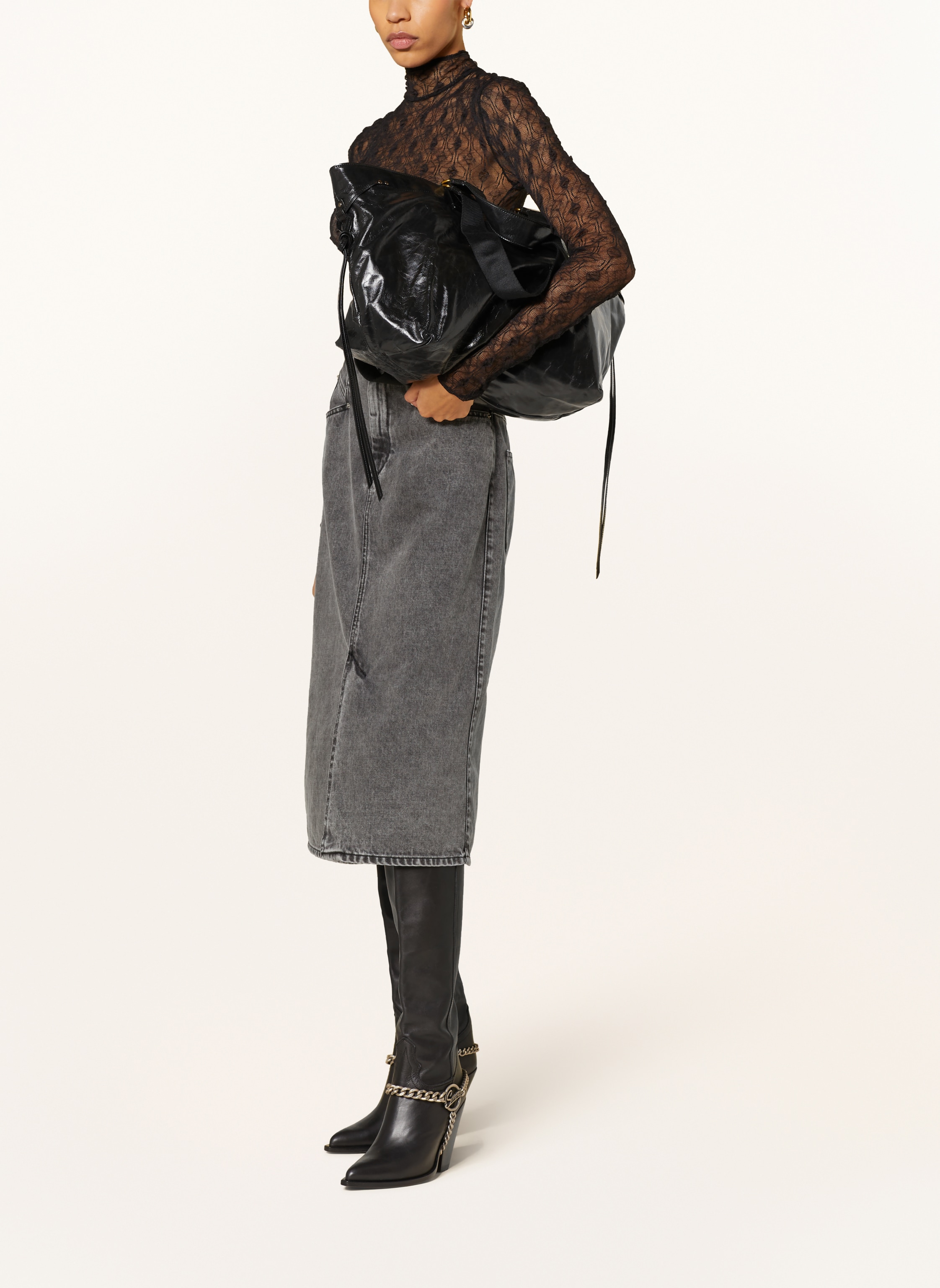 Thumbnail - Isabel Marant Shopper Wardy schwarz